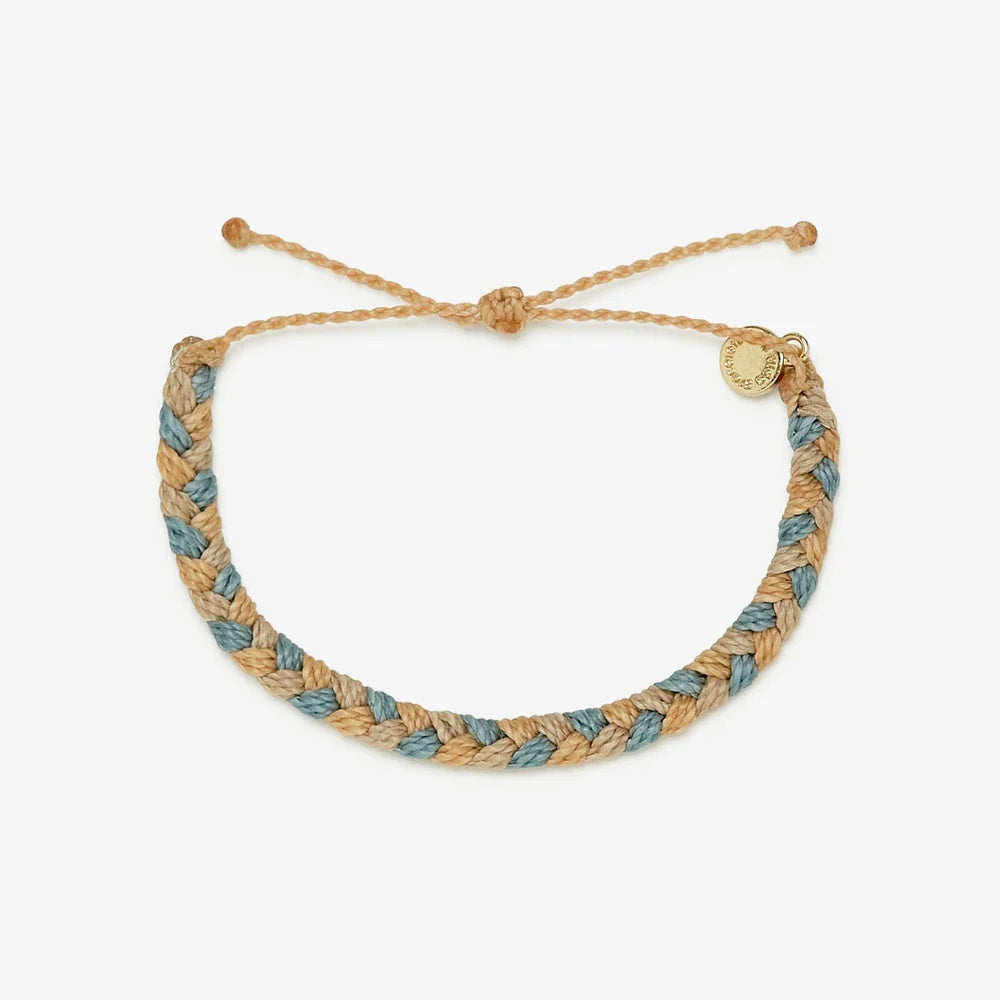 Pura Vida Multi Braided Bracelet - Gold Coast