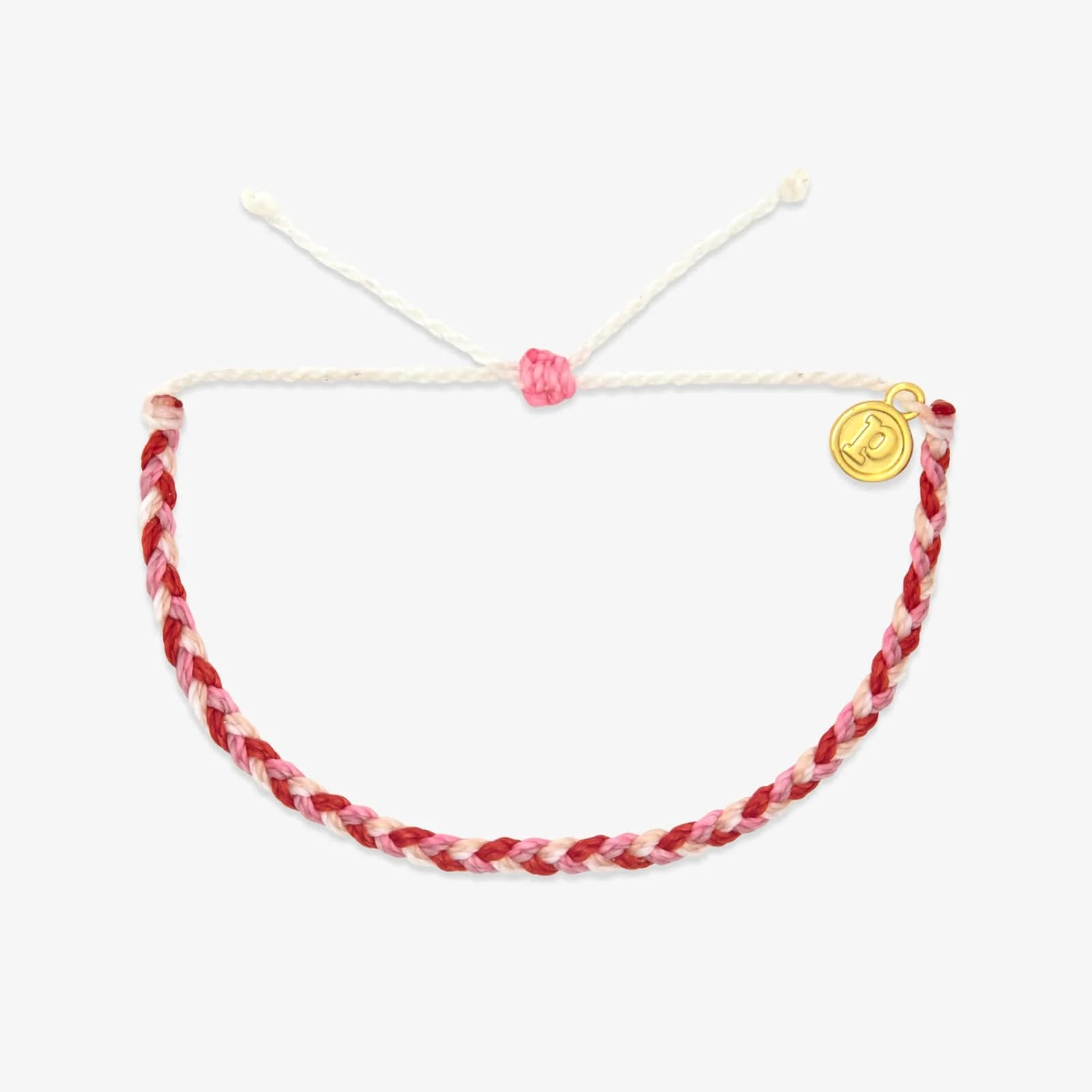 Pura Vida Mini Braided Bracelet - Love You More