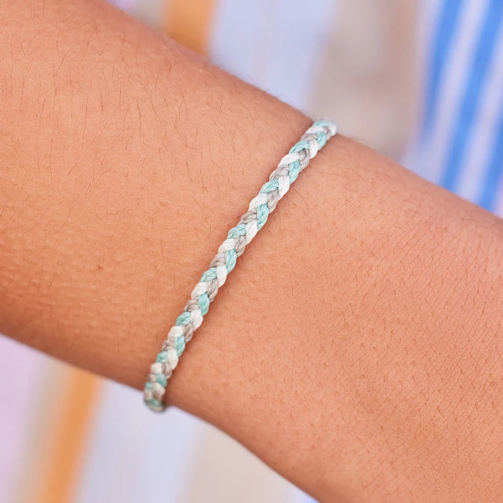 Pura Vida Multi Mini Braided Bracelet - Tides