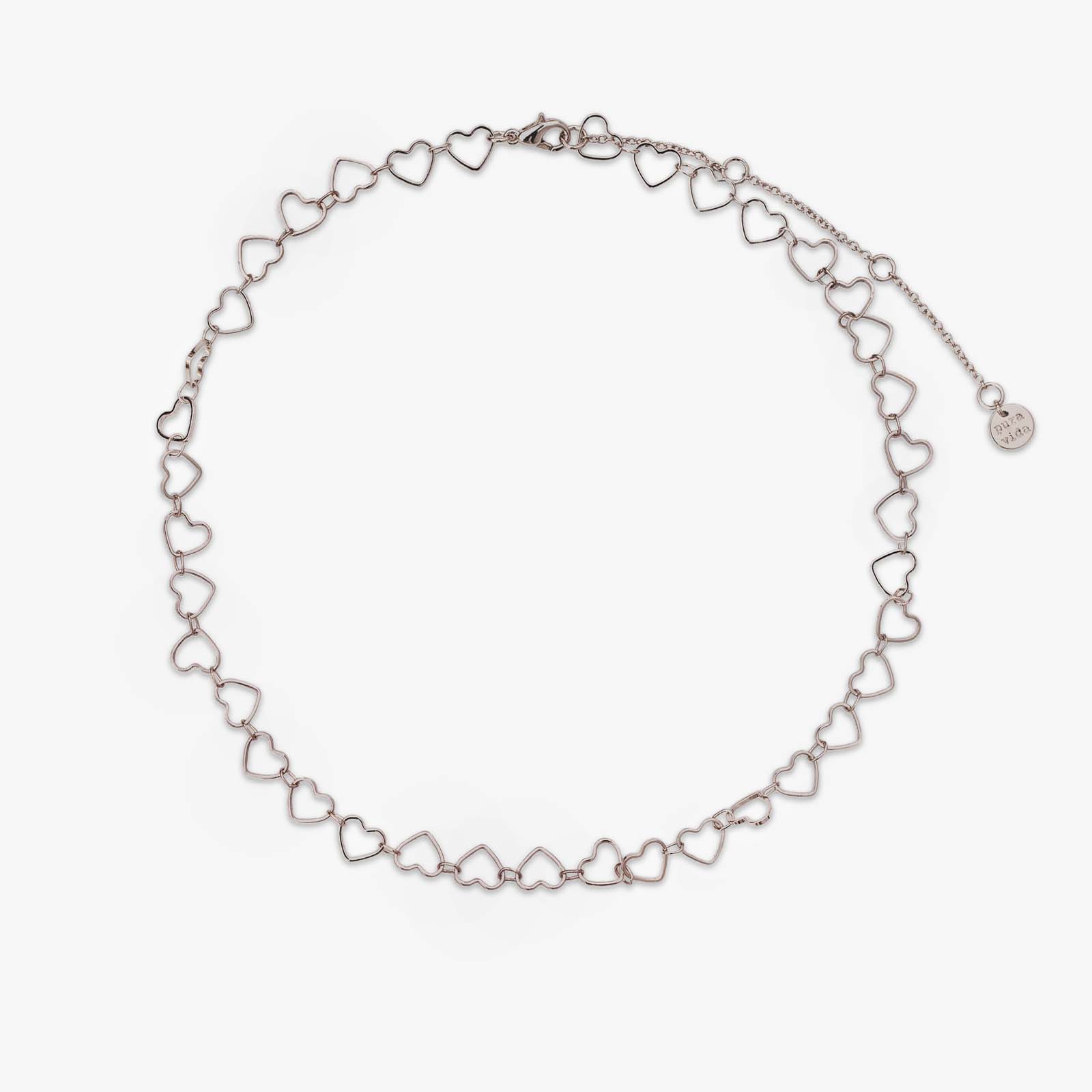 Pura Vida Heart Chain Choker