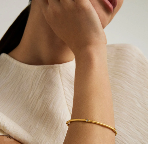 Dean Davidson Orsay Pavé Bangle Bracelet - Gold