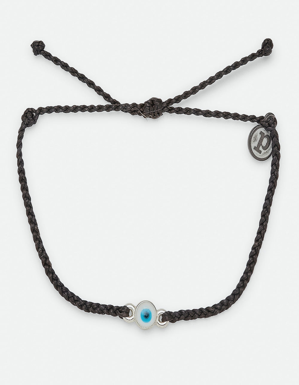 Pura Vida Evil Eye Charm Bracelet in Black