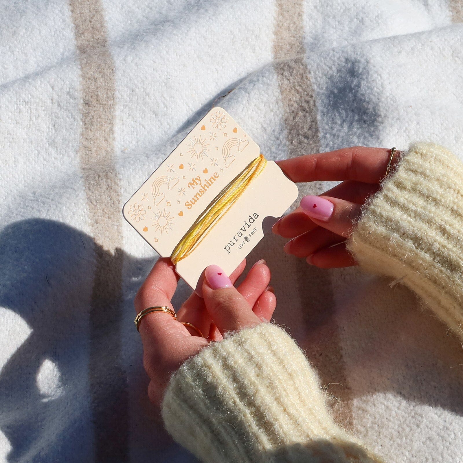Pura Vida - My Sunshine Bracelet Card