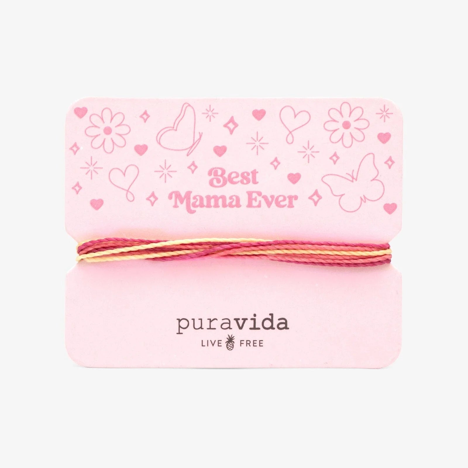 Pura Vida - Best Mama Ever Bracelet Card