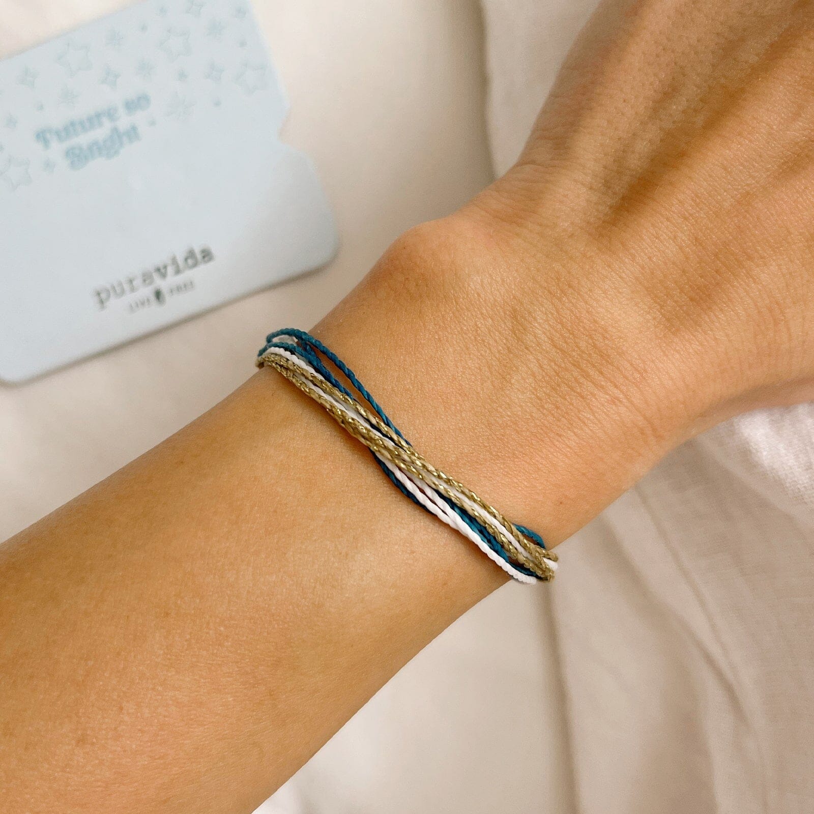 Pura Vida - Future So Bright Bracelet Card