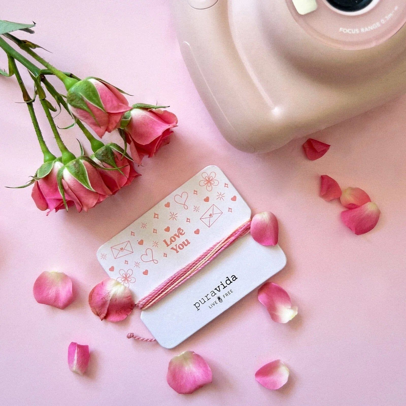 Pura Vida - Love You Bracelet Card