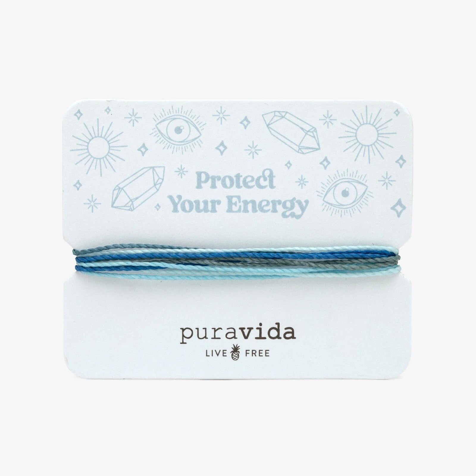 Pura Vida - Protect Your Energy Bracelet Card
