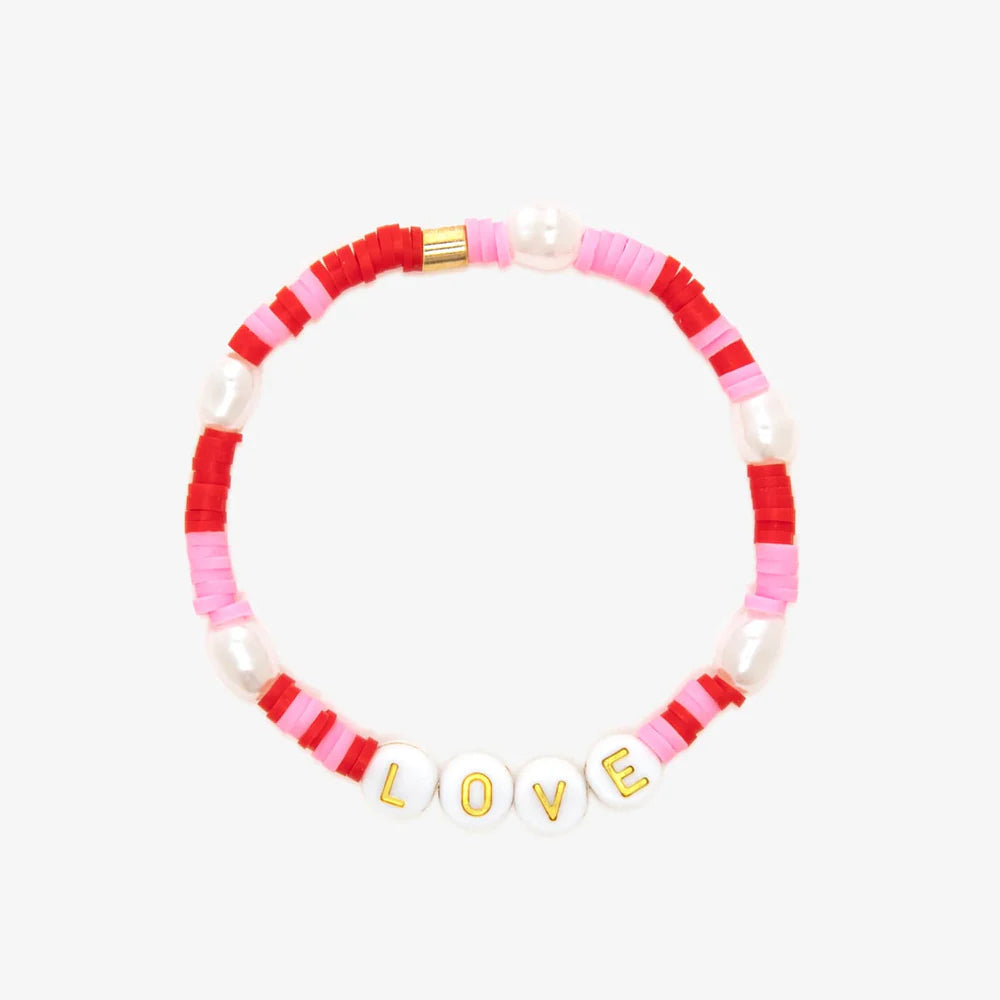 Pura Vida Love, Bestie Bead Stretch Bracelet