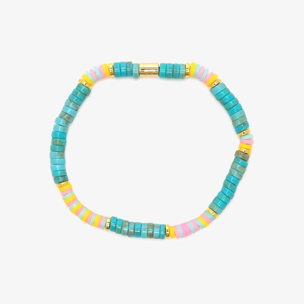 Pura Vida Desert Turquoise Stretch Bracelet