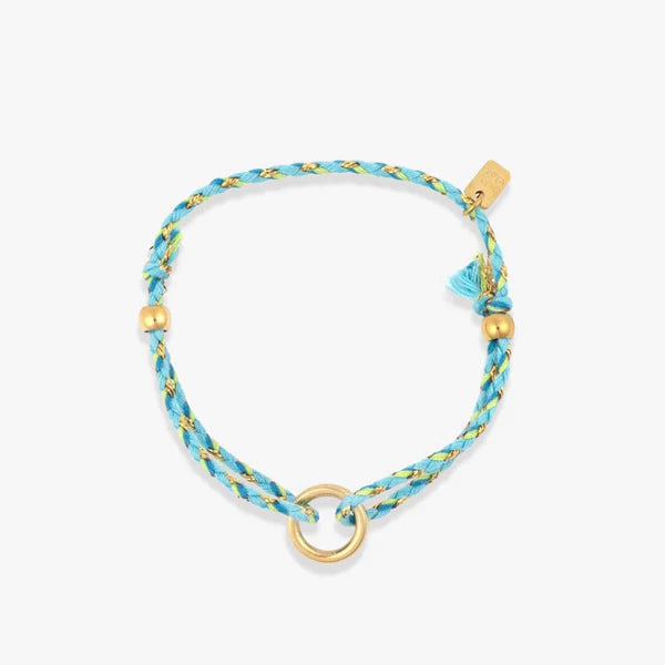 Pura Vida - Friendship Cord Bracelet - Turqoise
