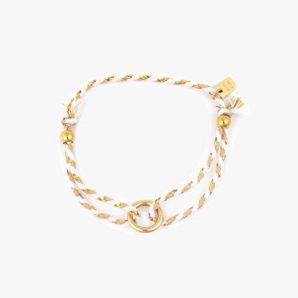 Pura Vida - Friendship Ring Bracelet - HONEY