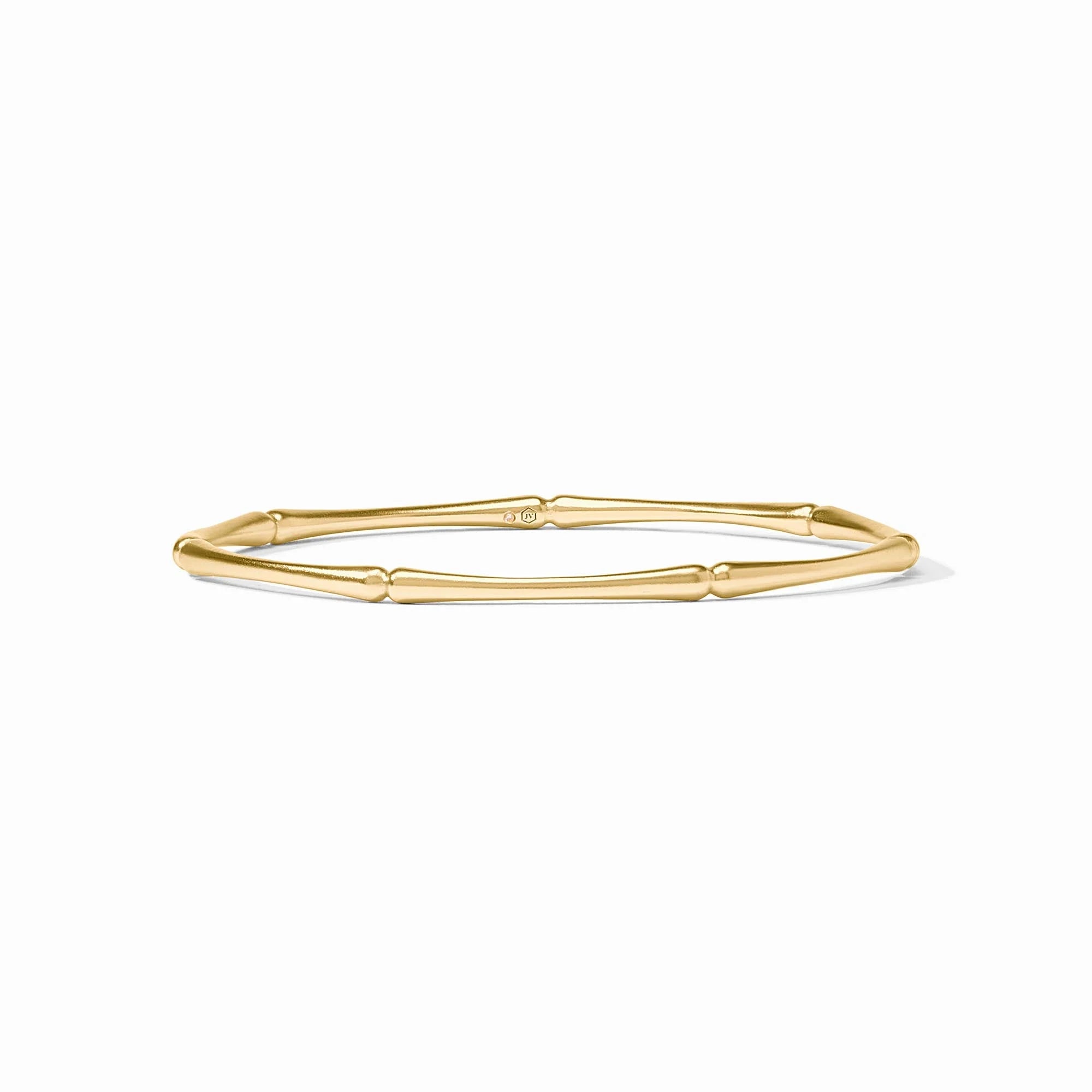 Julie Vos Bamboo Bangle - Gold - Medium