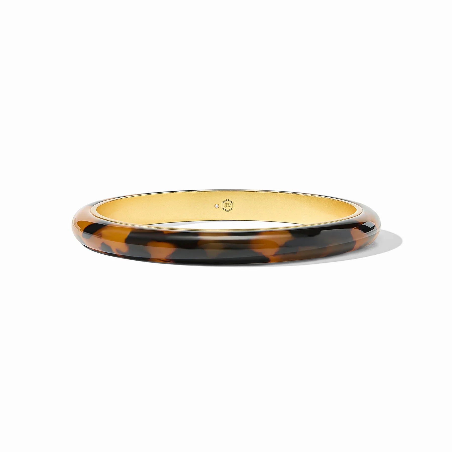 Julie Vos Madison Statement Bangle Tortoiseshell - Small