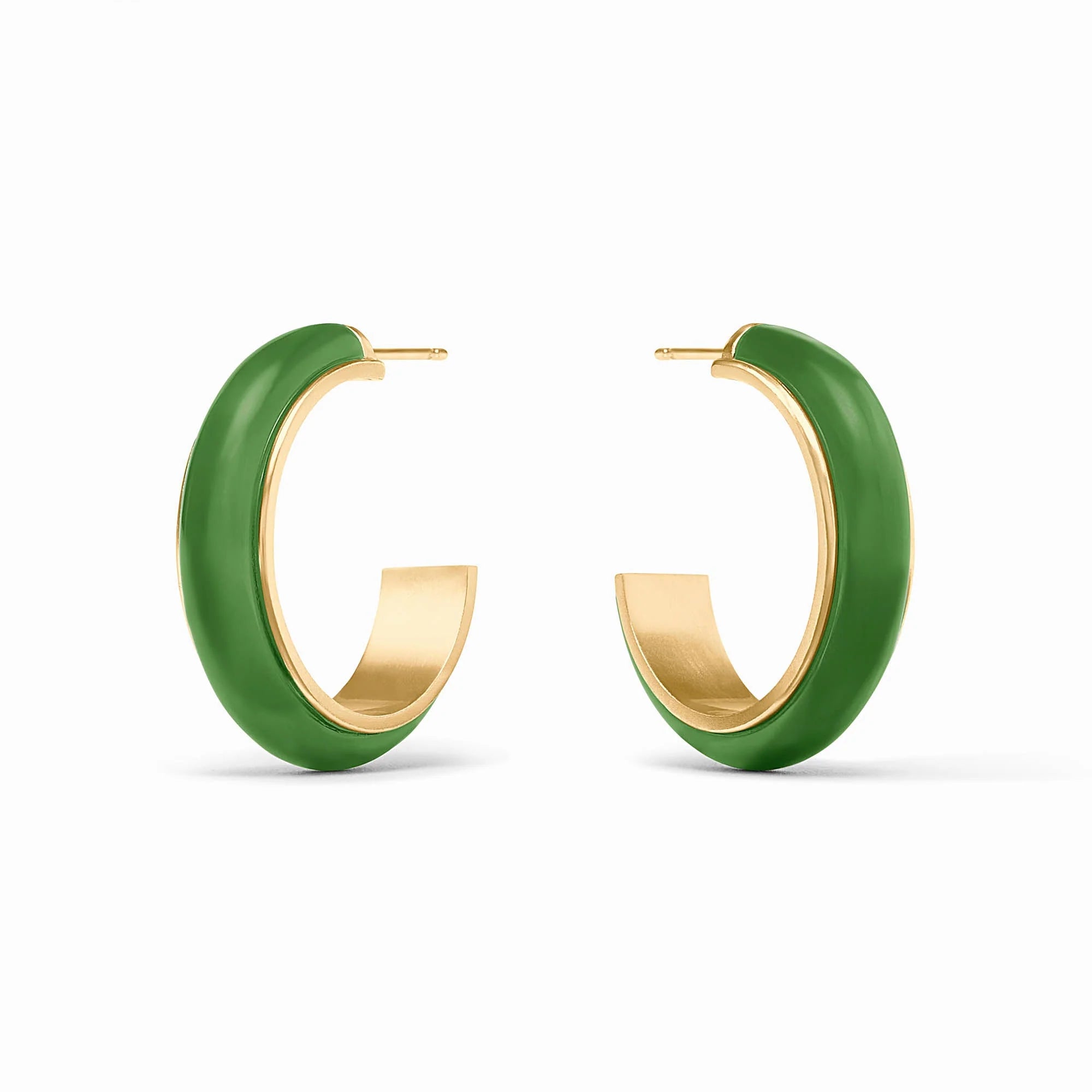 Julie Vos Carnaby Hoop Palmetto Green - Medium