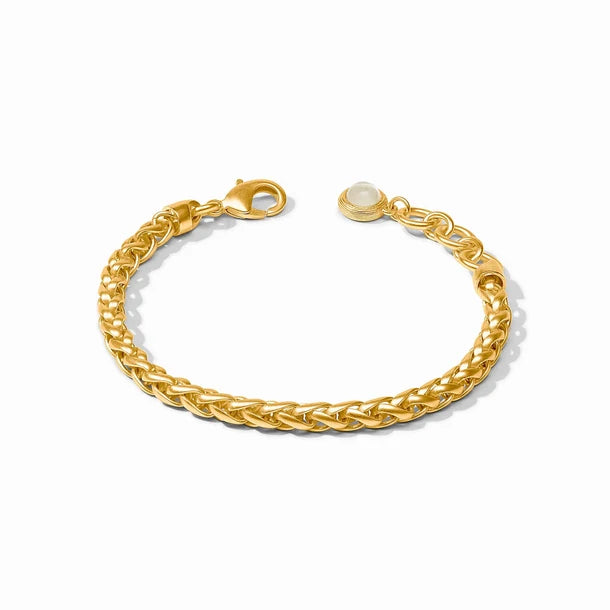Julie Vos - Cobblestone Link Bracelet - Gold