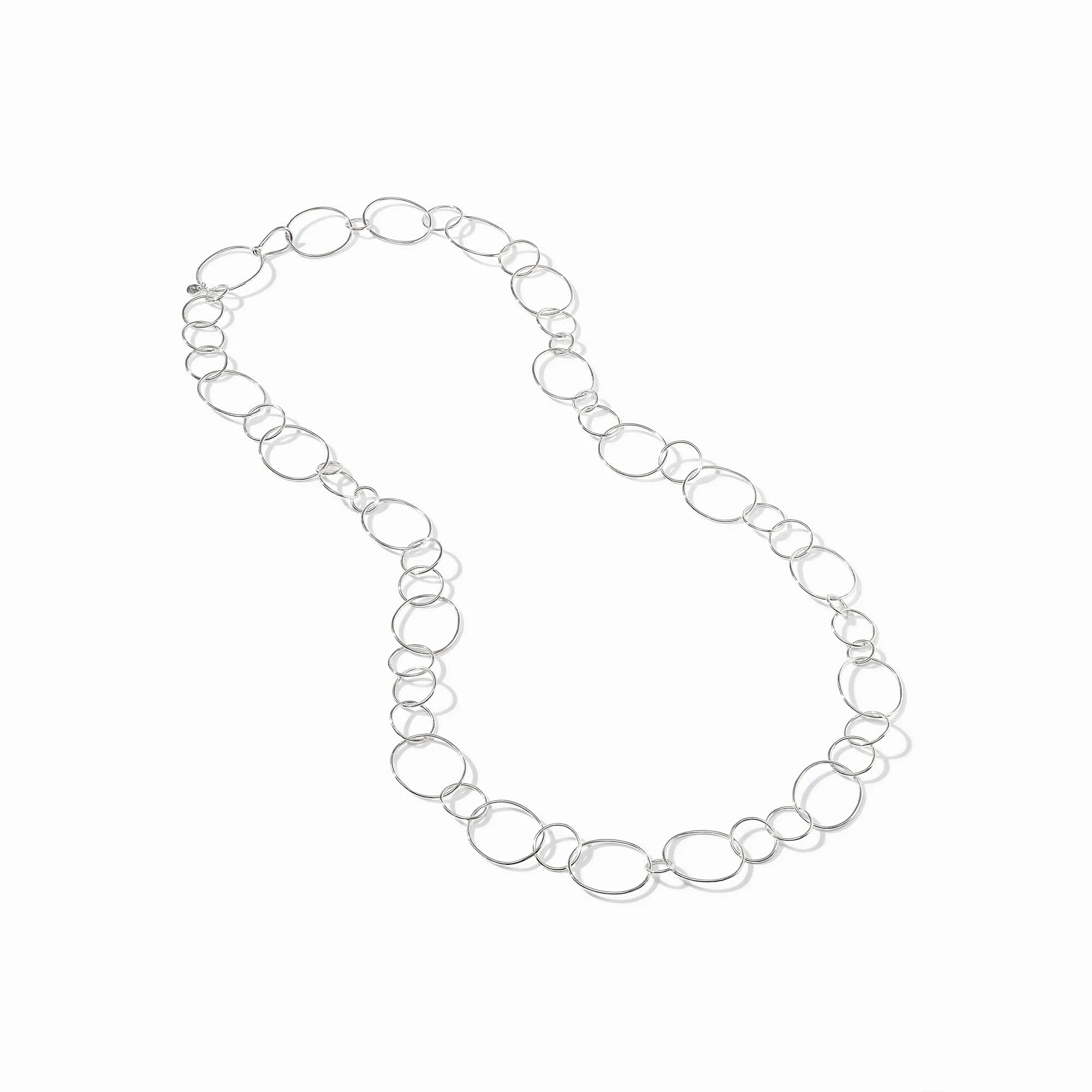 Julie Vos Colette Smooth Necklace - Silver