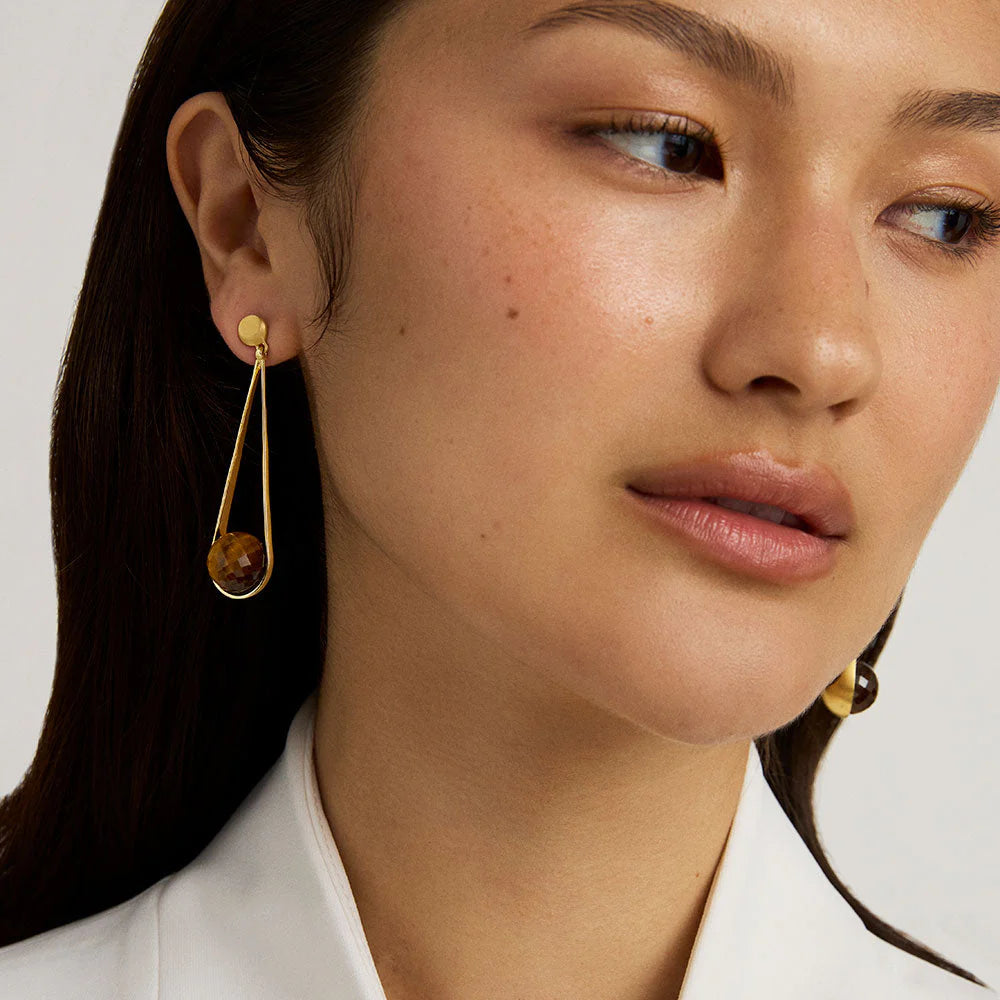 Dean Davidson Ipanema Earrings - Tiger's Eye