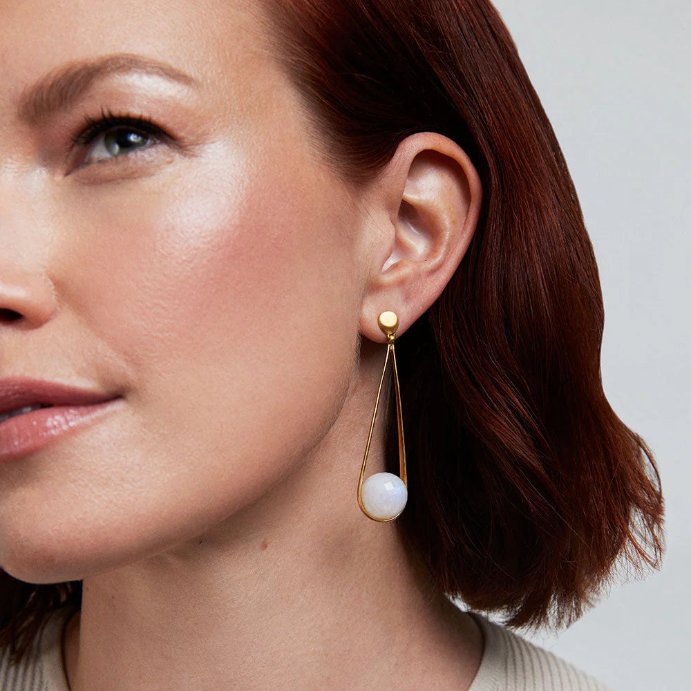 Dean Davidson -Ipanema Earrings - Rainbow Moonstone
