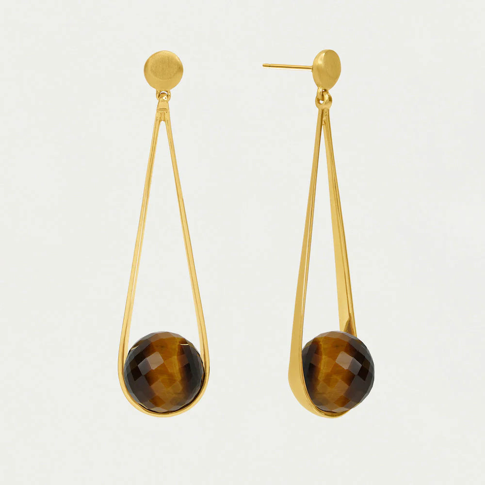 Dean Davidson Ipanema Earrings - Tiger's Eye