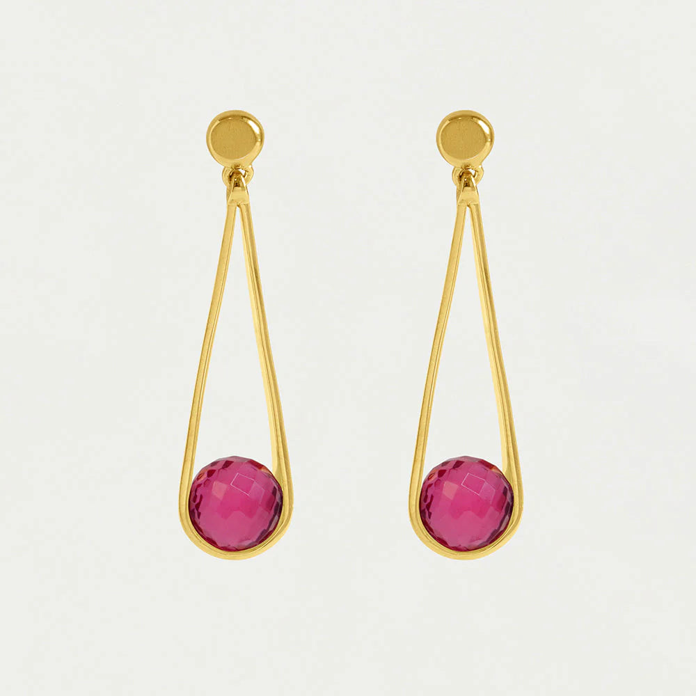 Dean Davidson Mini Ipanema Earrings - Rock Rose