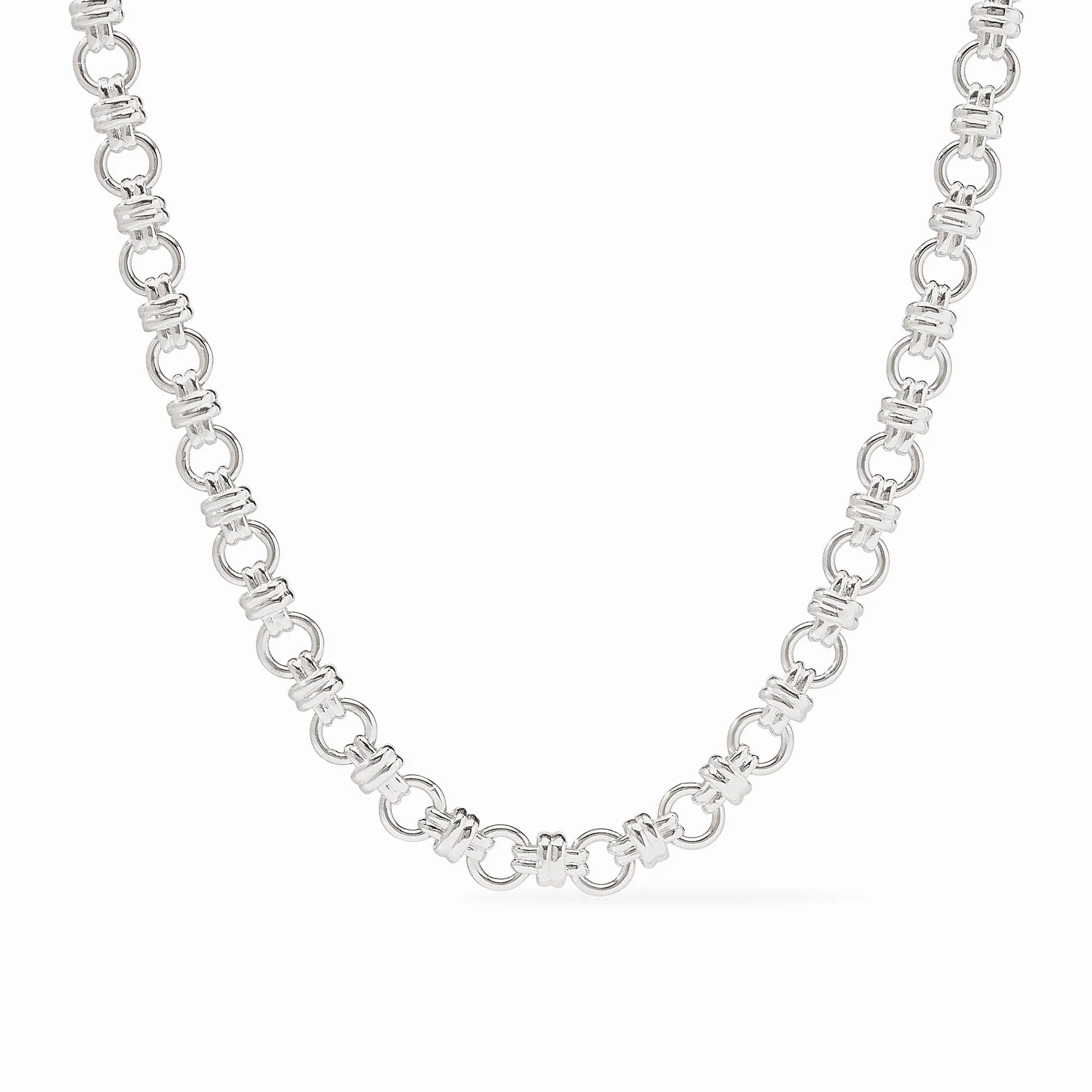 Julie Vos - Esme Link Necklace - Silver