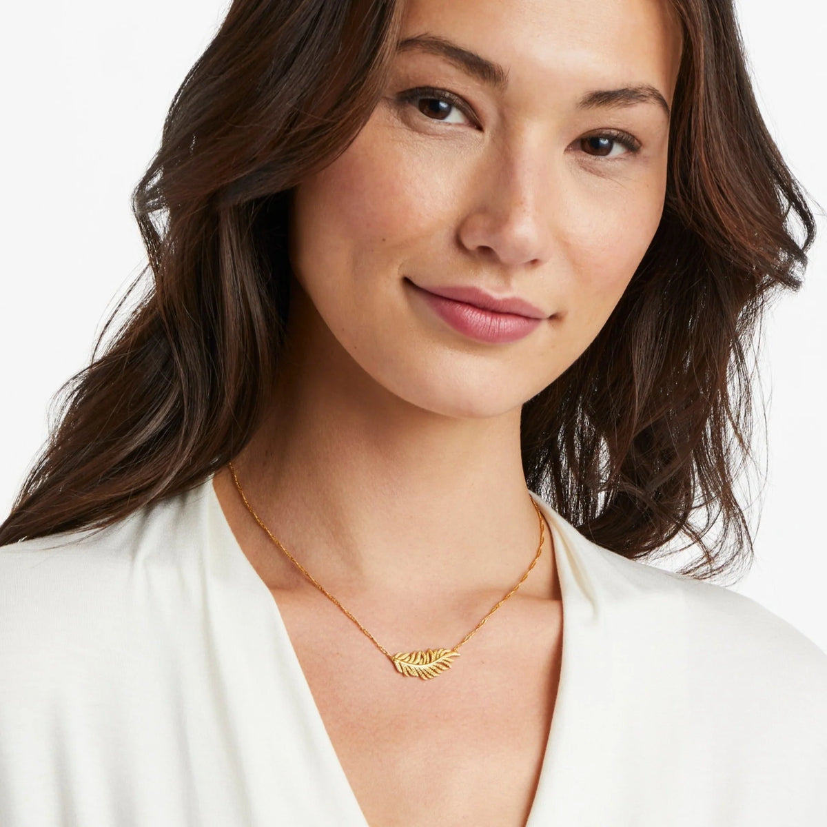 Julie Vos - Fern Delicate Gold Necklace