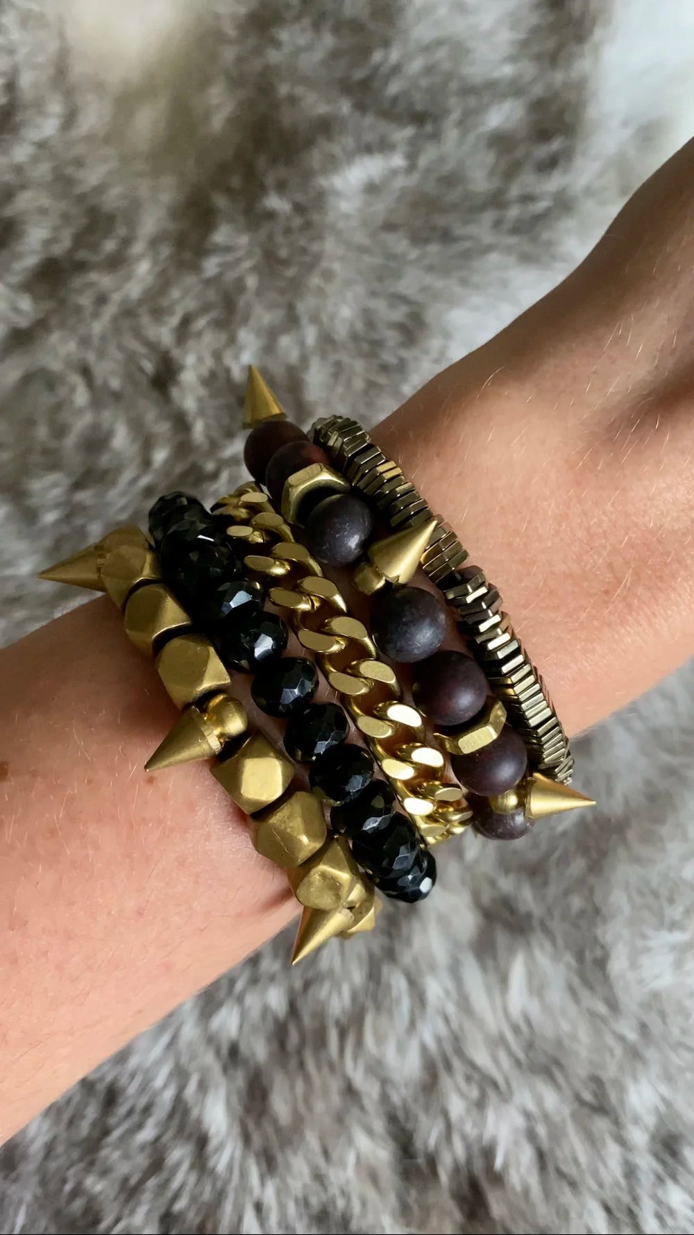 Rachel Nathan Chain: Thick Curb 2.3 Bracelet (Large)