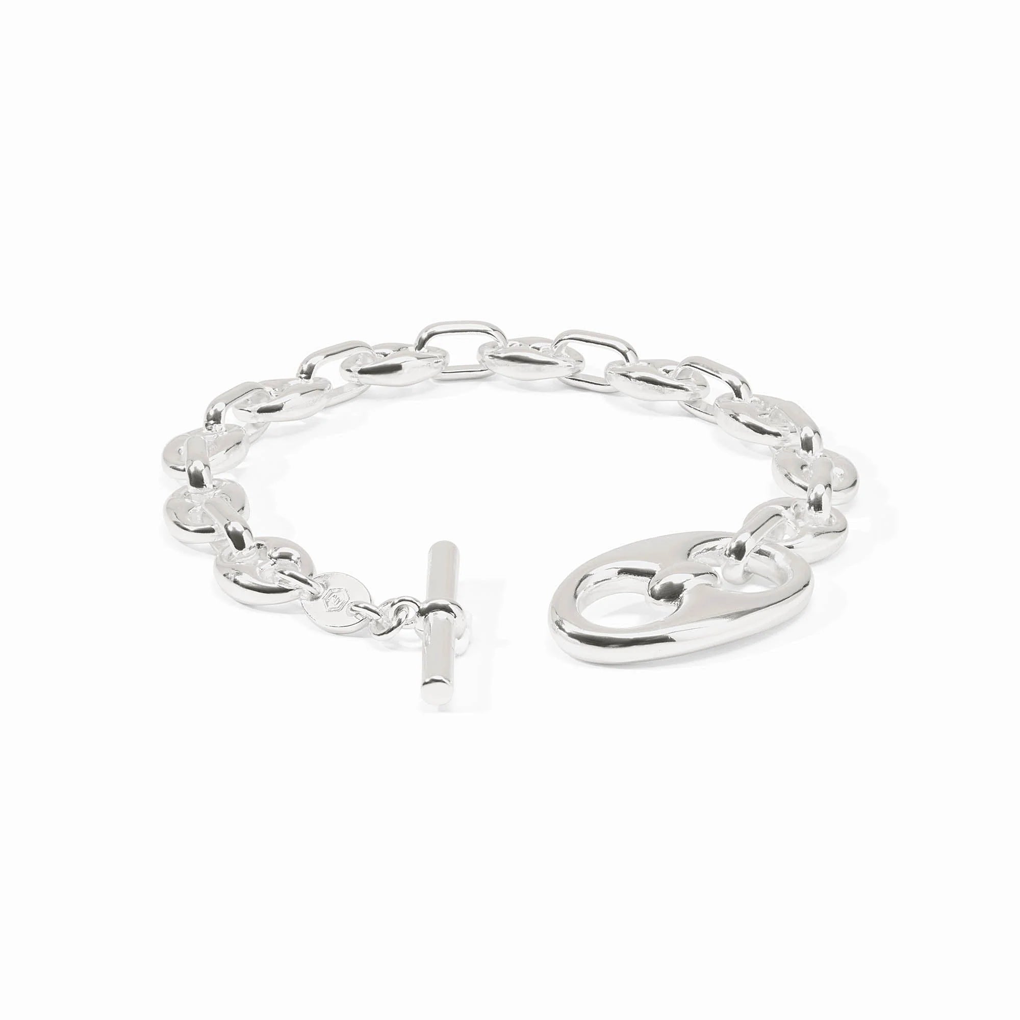 Julie Vos - Laguna Demi Link Bracelet - Silver