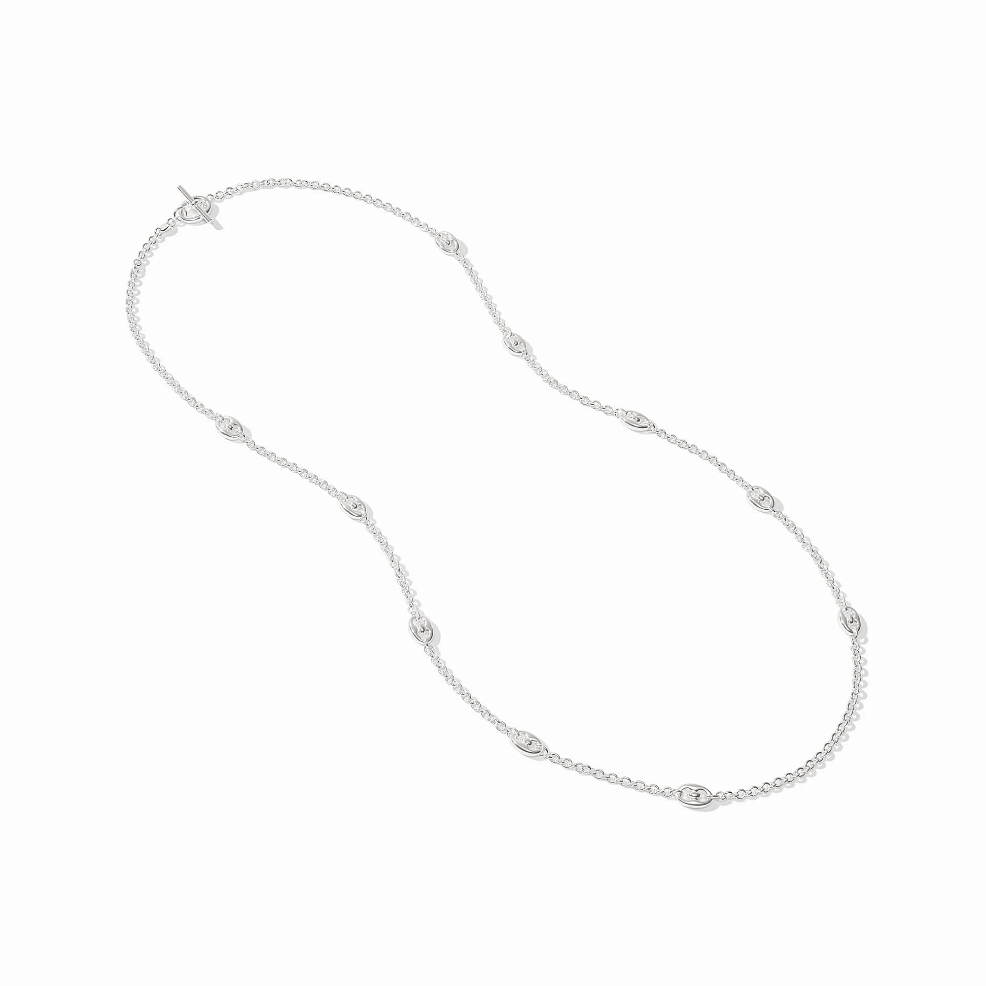Julie Vos - Laguna Station Necklace - Silver