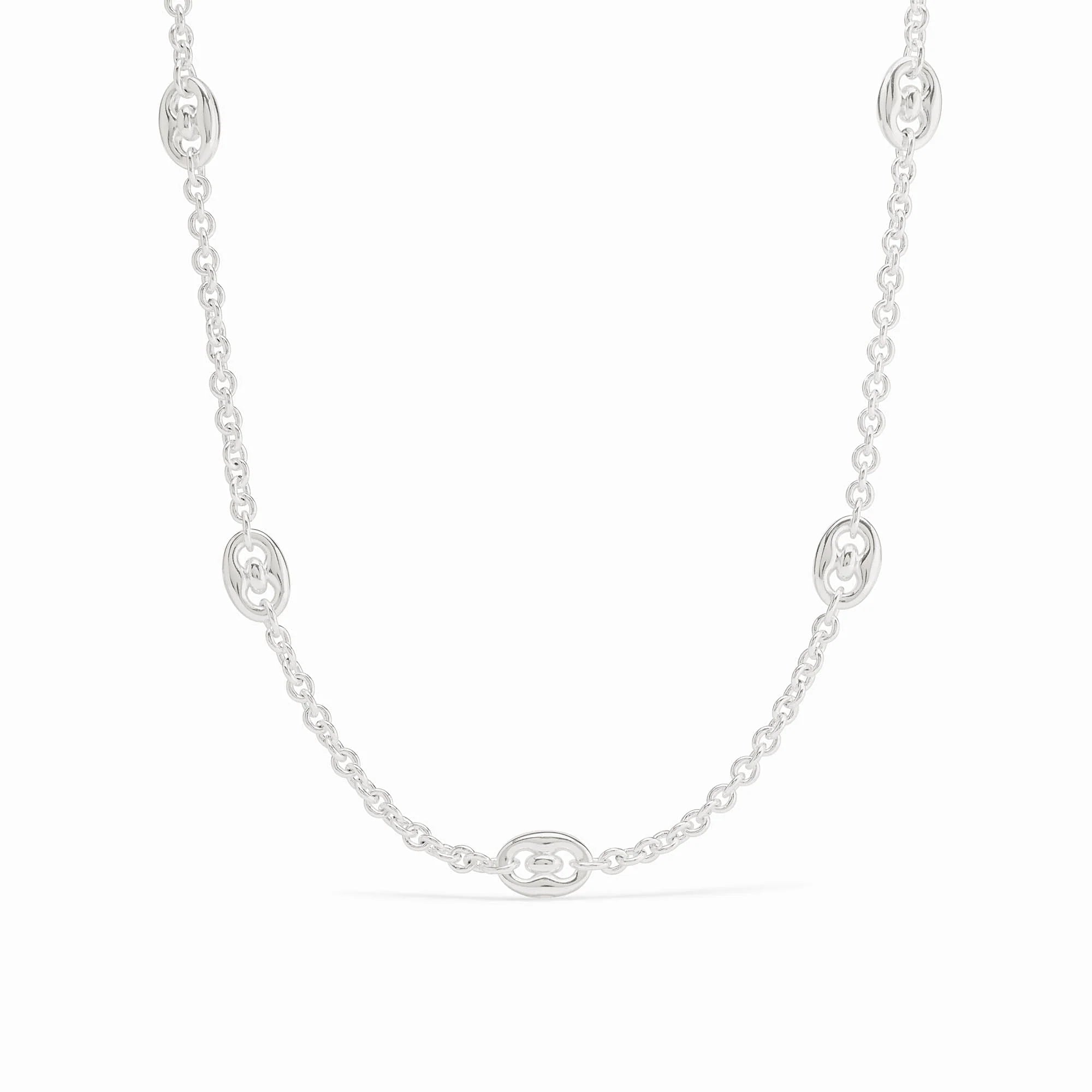 Julie Vos - Laguna Station Necklace - Silver