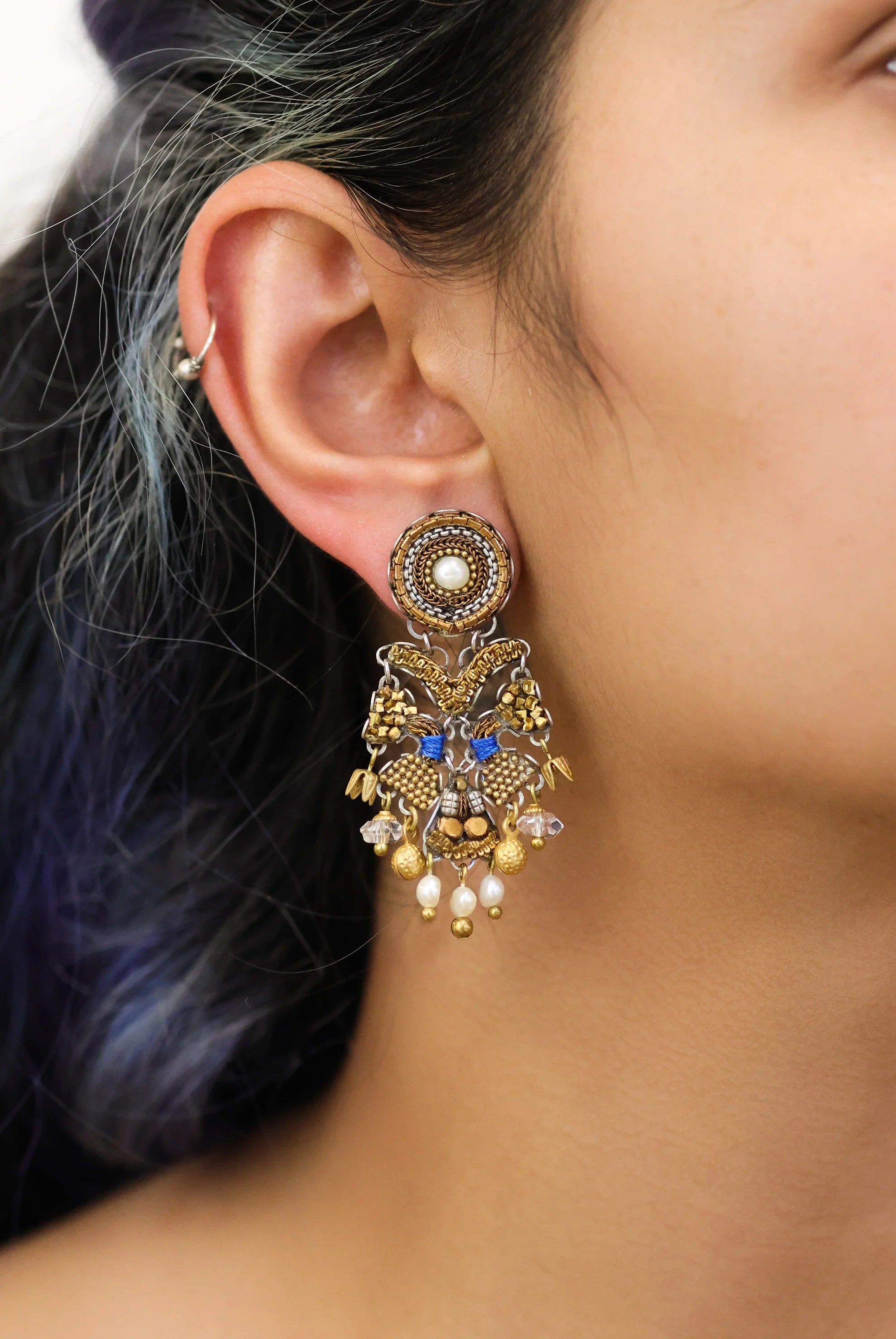 Ayala Bar Gold Totem Ayala Bar Earrings - Anastasia