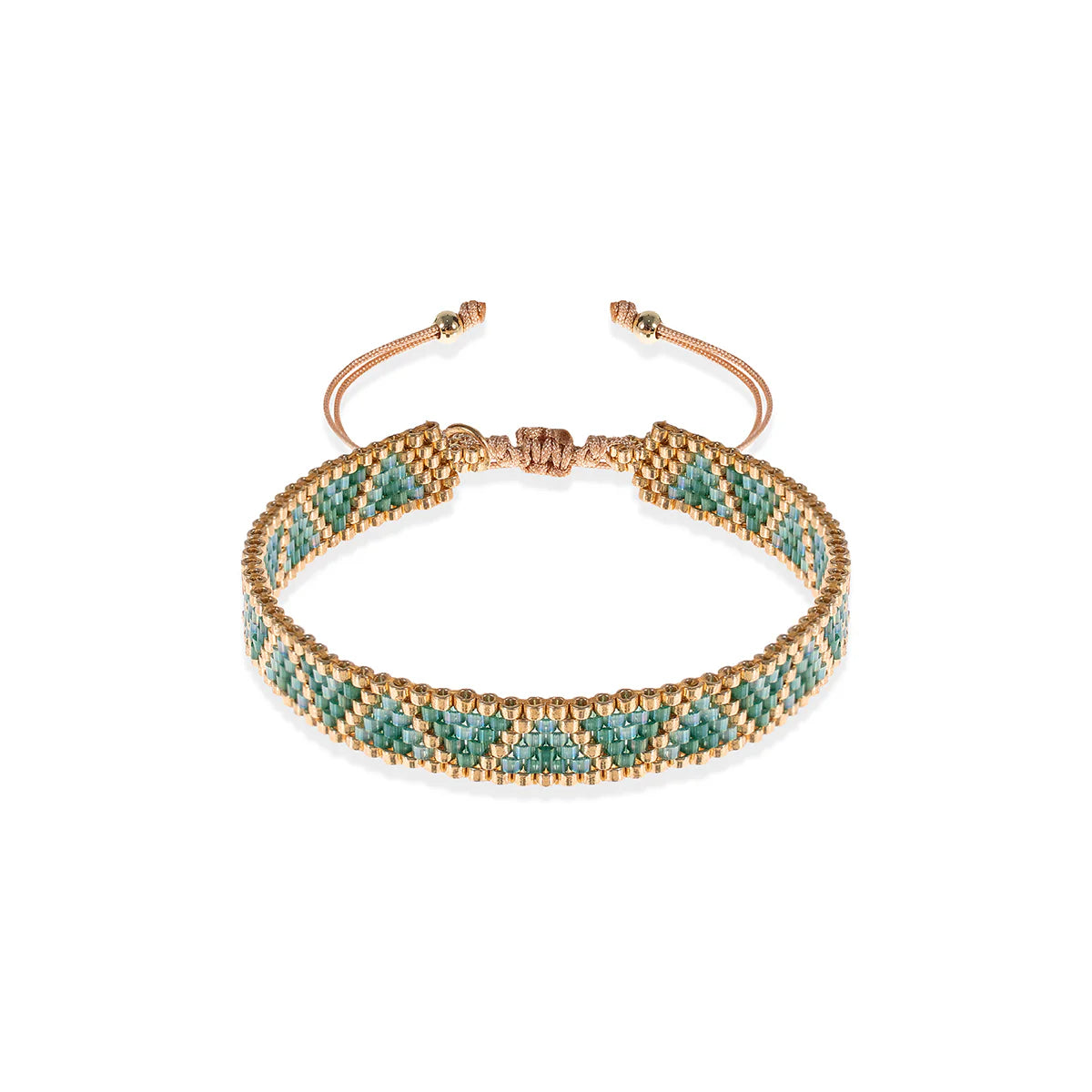 Castellano Sahara Miyuki Bracelet- Emerald