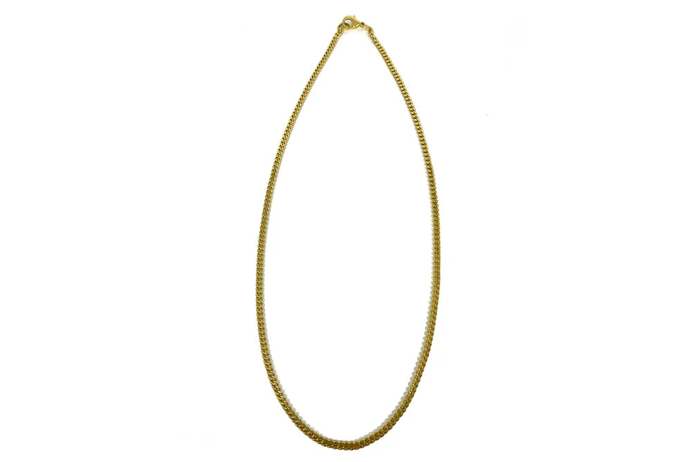 Rachel Nathan - PERFECT CURB 1.0 NECKLACE- Gold