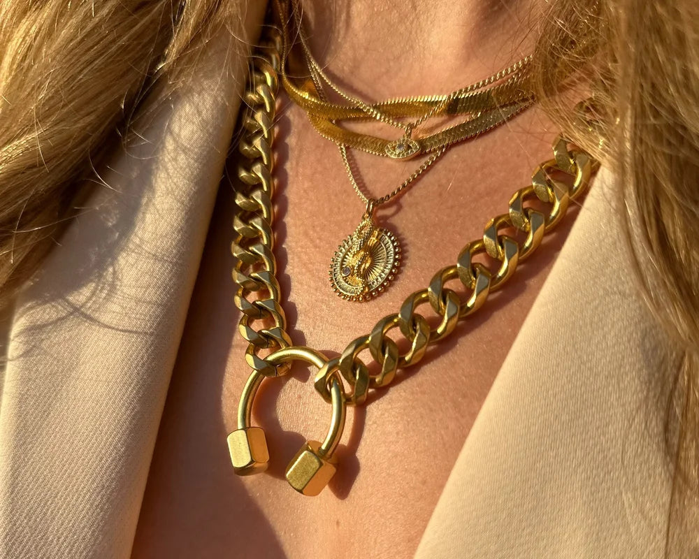 Rachel Nathan - OUTLAW NECKLACE - Gold