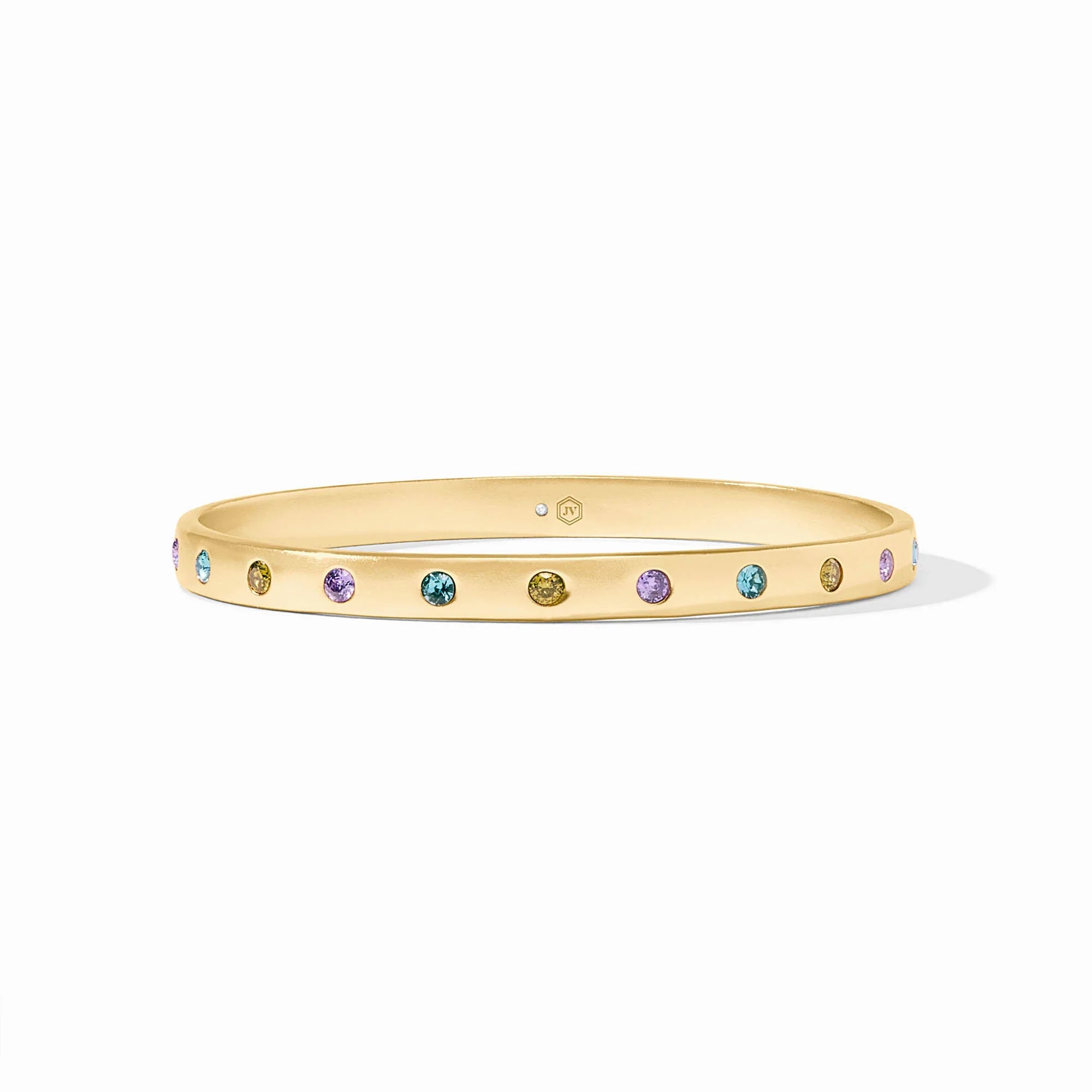 Julie Vos Rainbow Bangle - Blue Twilight - Medium
