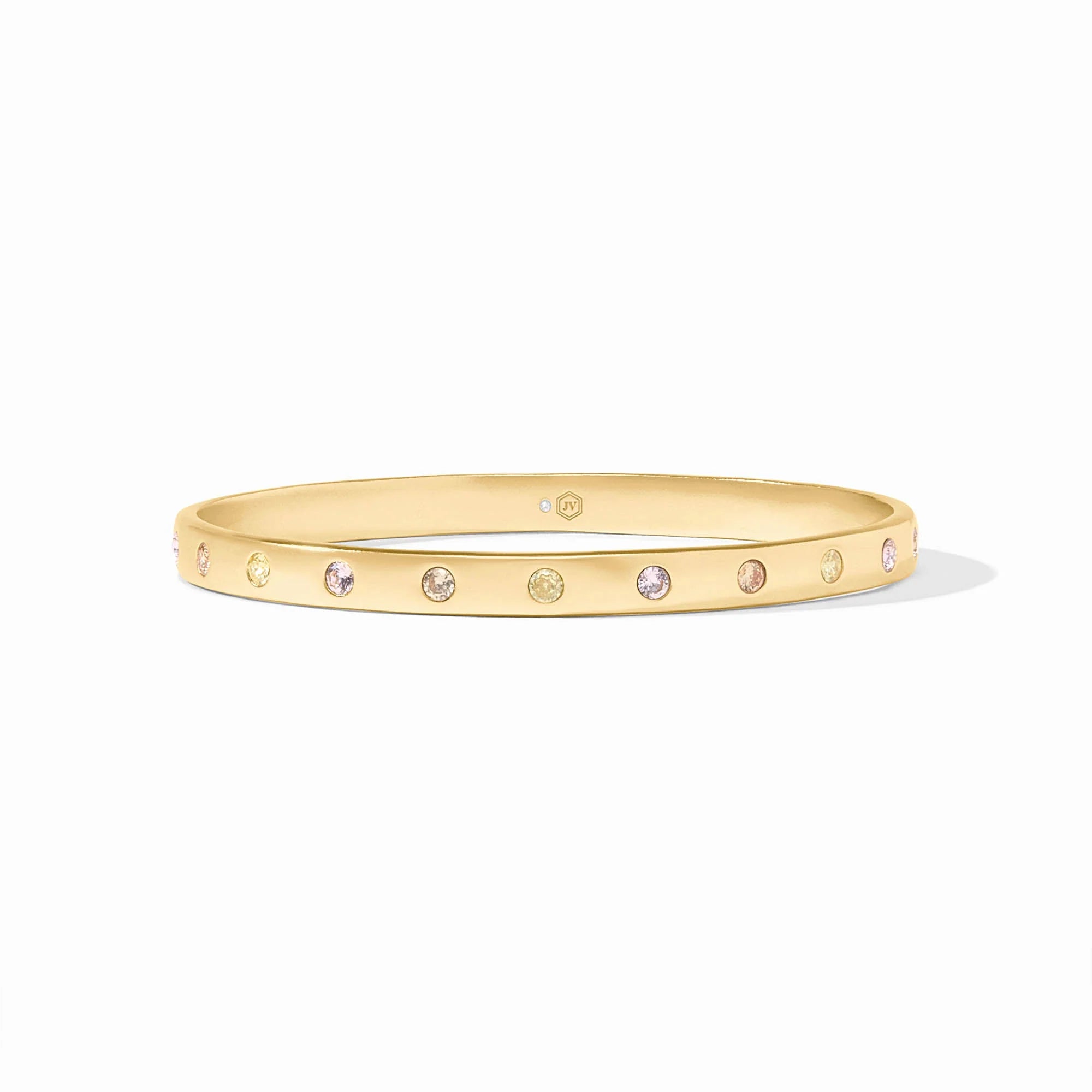 Julie Vos Rainbow Bangle - Champagne Radiance - Medium