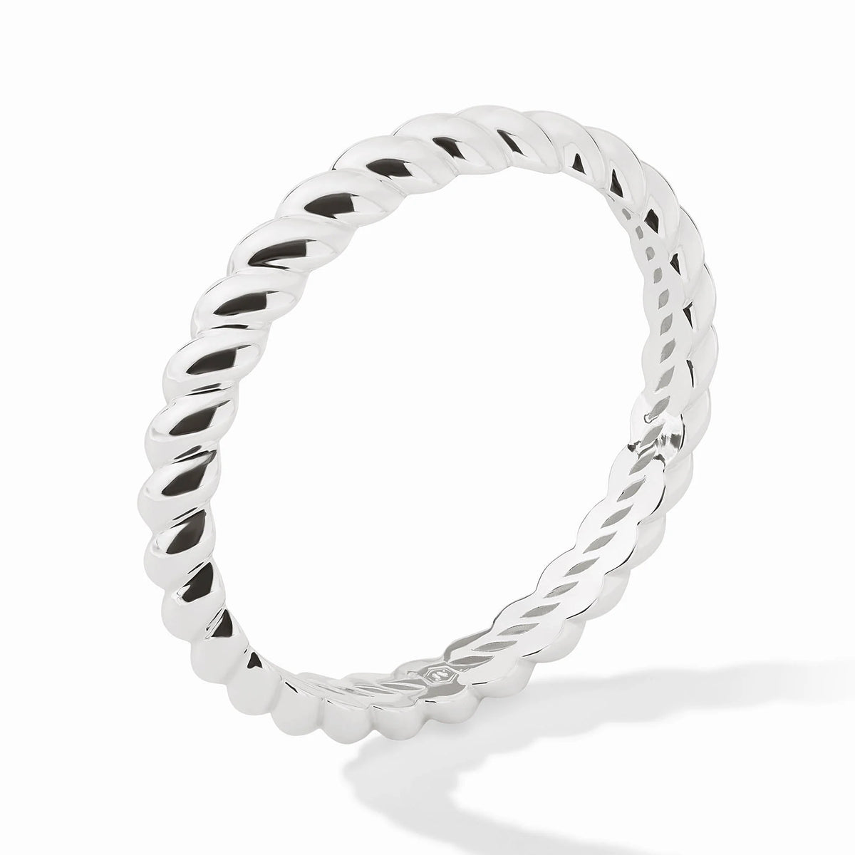 Julie Vos - Ravello Bangle - Silver Large