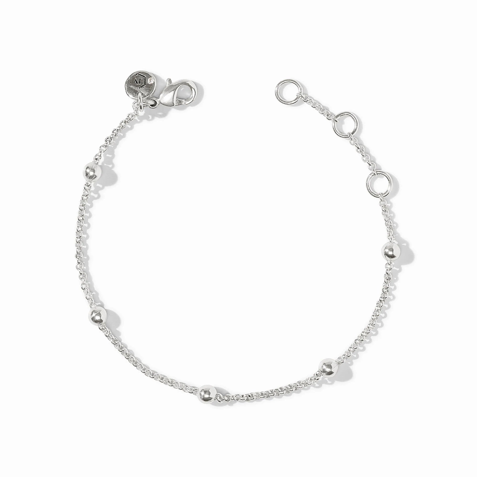 Julie Vos Solara Delicate Bracelet - Silver