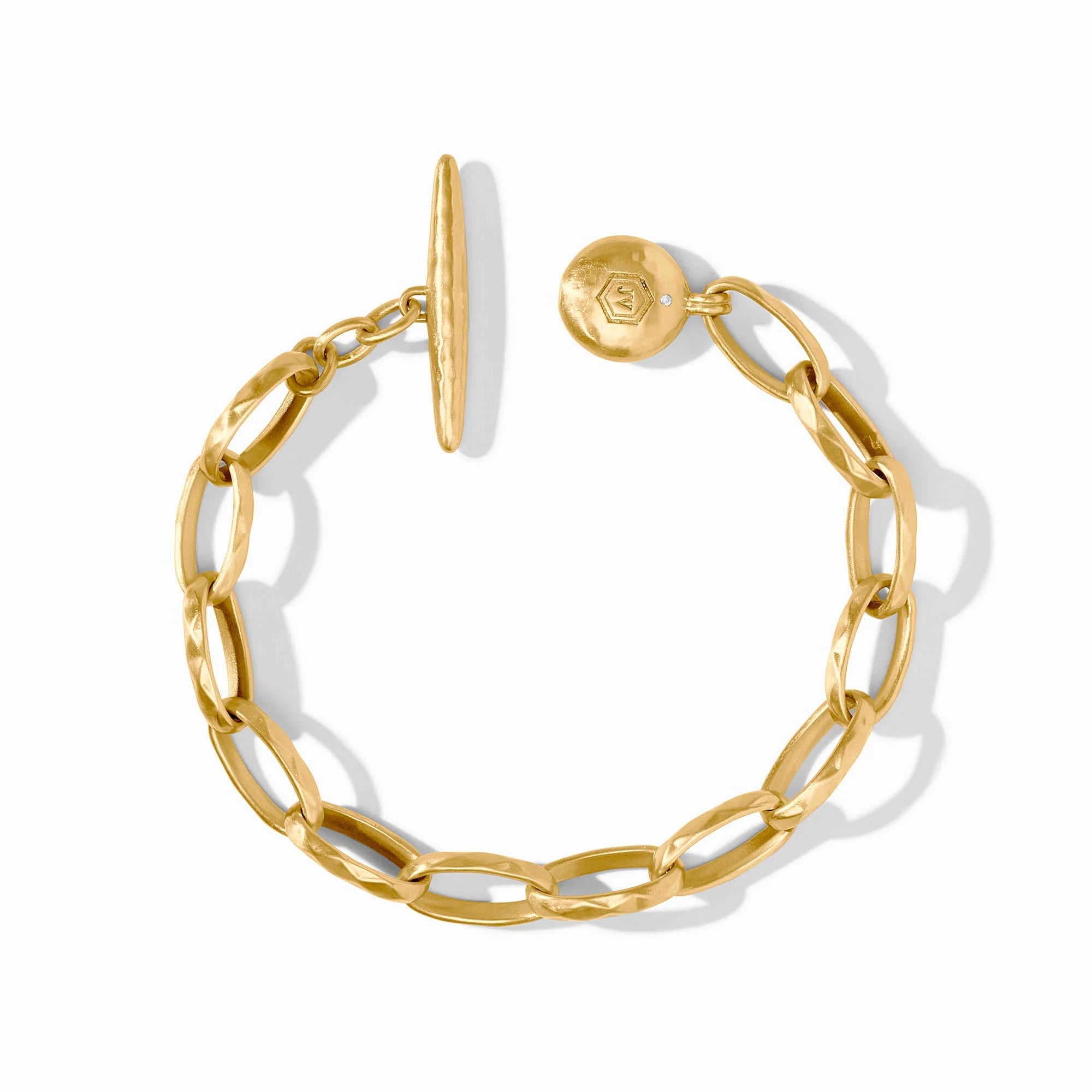 Julie Vos Solara Link Bracelet - Gold