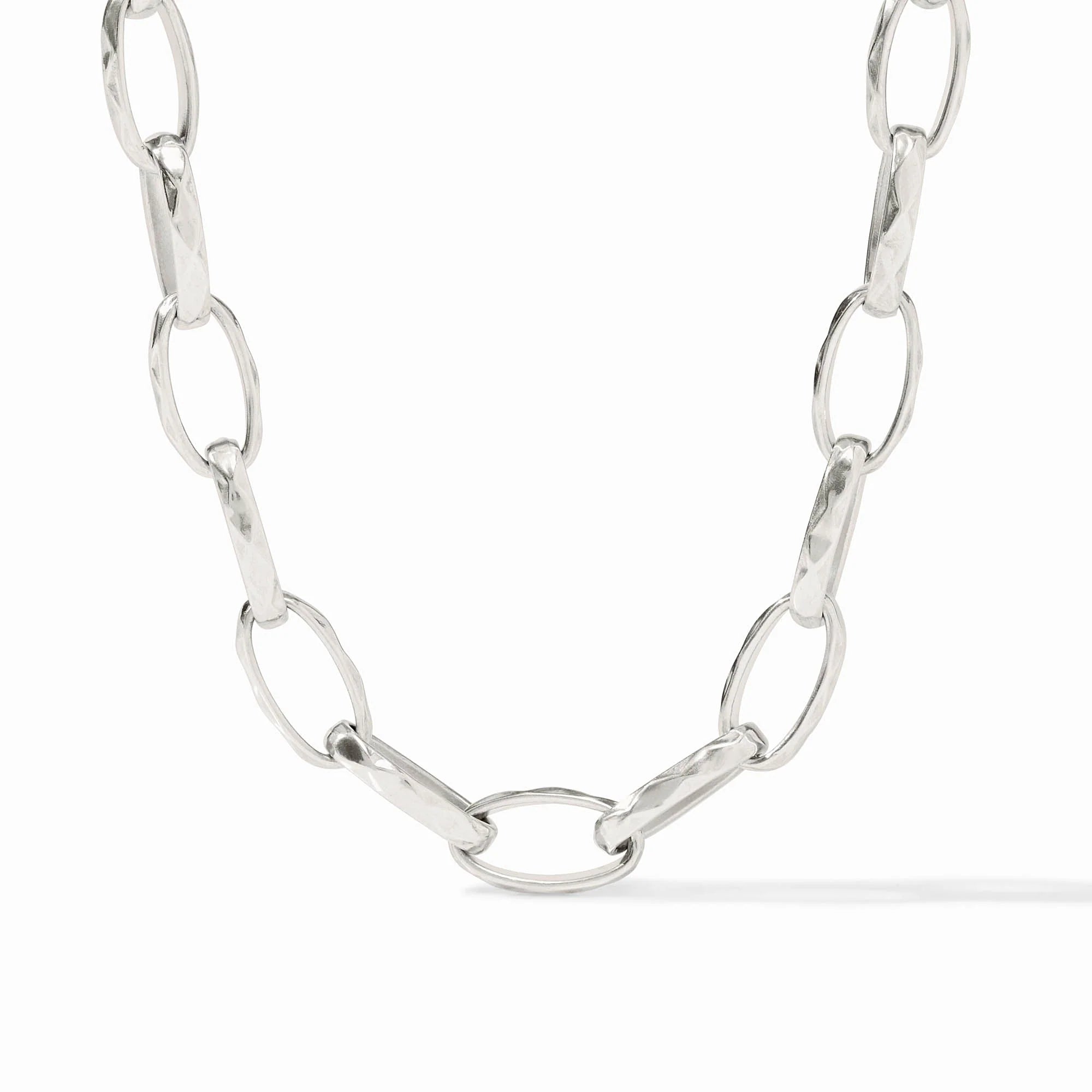 Julie Vos Solara Link Necklace in Silver