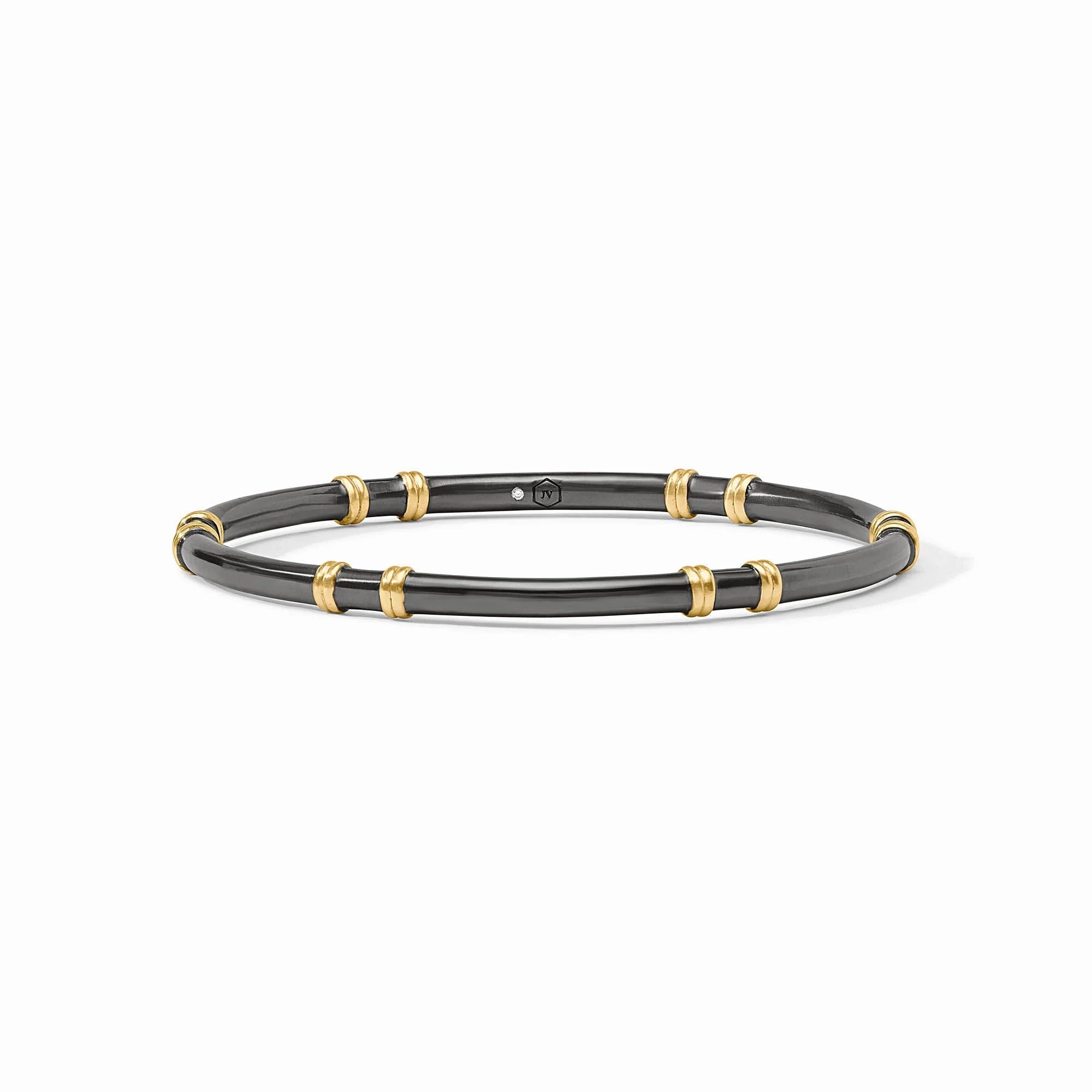 Julie Vos Tribeca Stacking Bangle Mixed Metal - Small