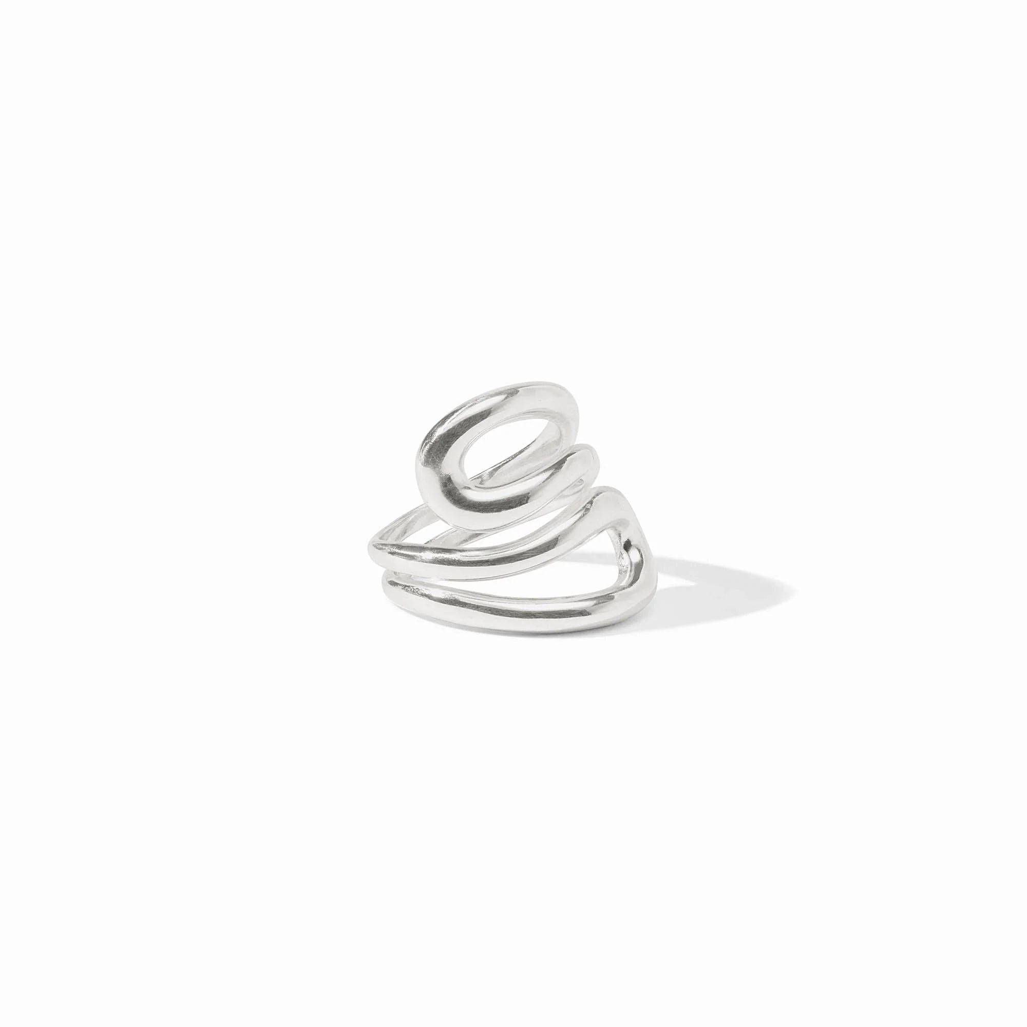 Julie Vos Wave Wrap Ring - Silver