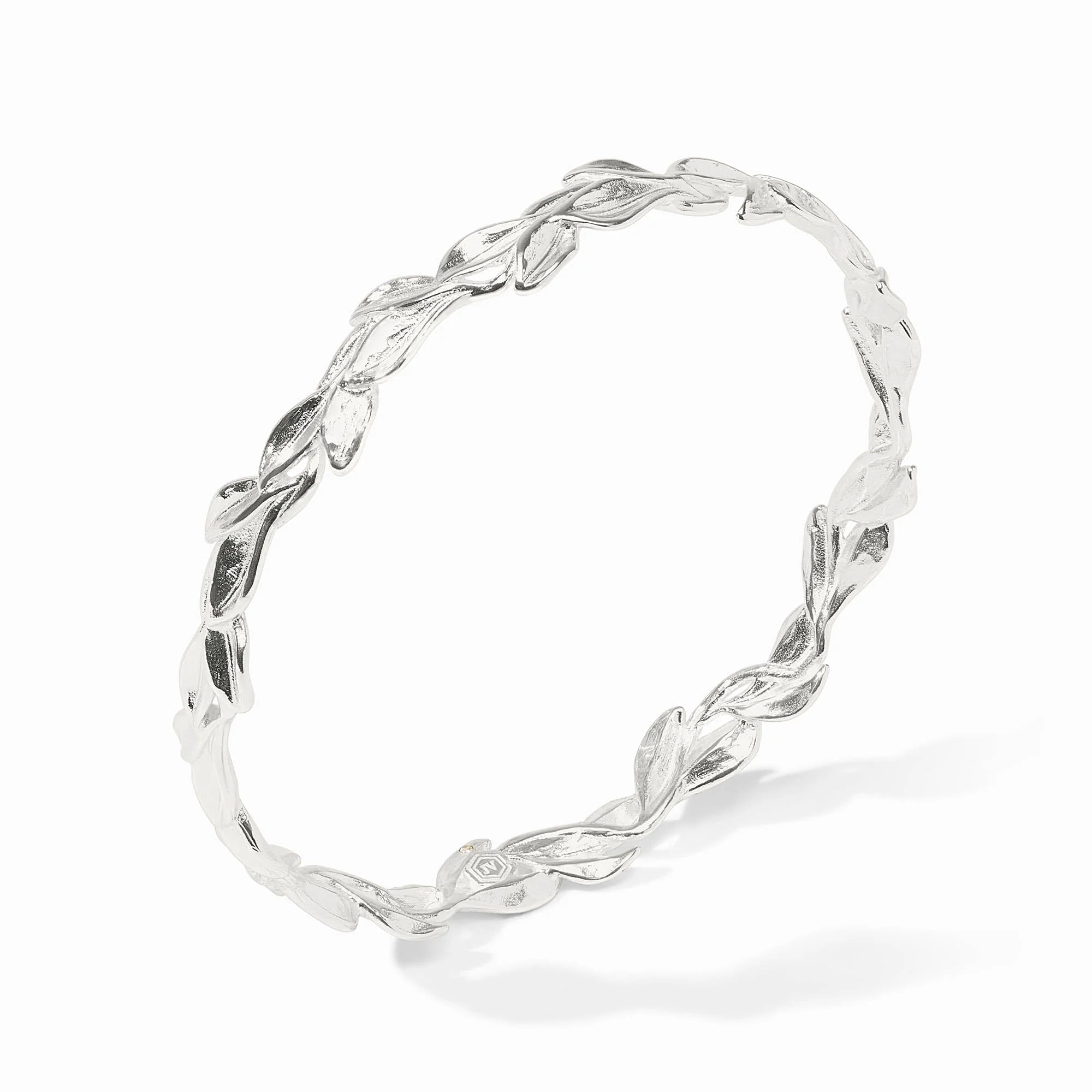 Julie Vos - Willow Bangle - Silver (Medium)