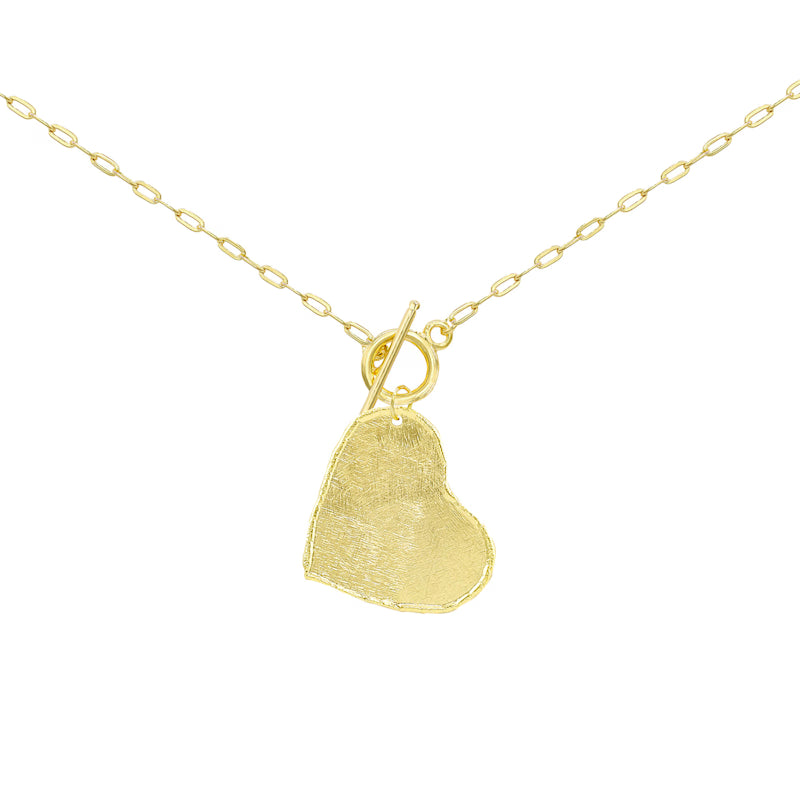 Marcia Moran - Hania Heart Necklace - Gold