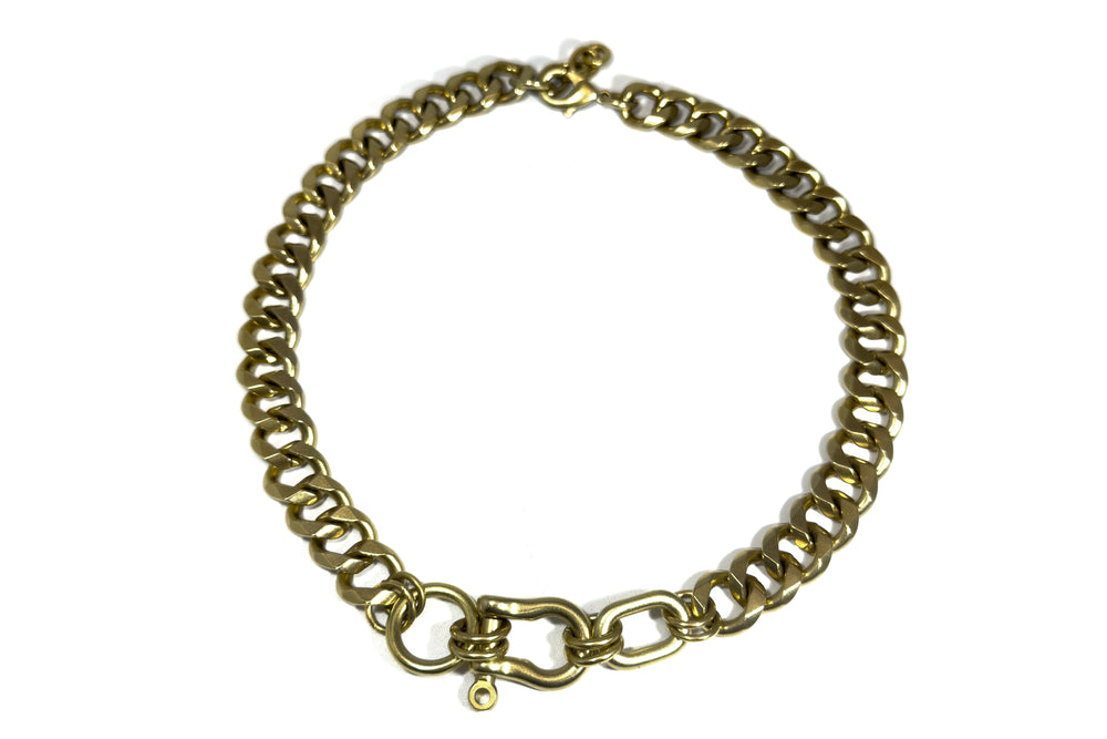 Rachel Nathan Shackle: Trio Necklace (17 inch)