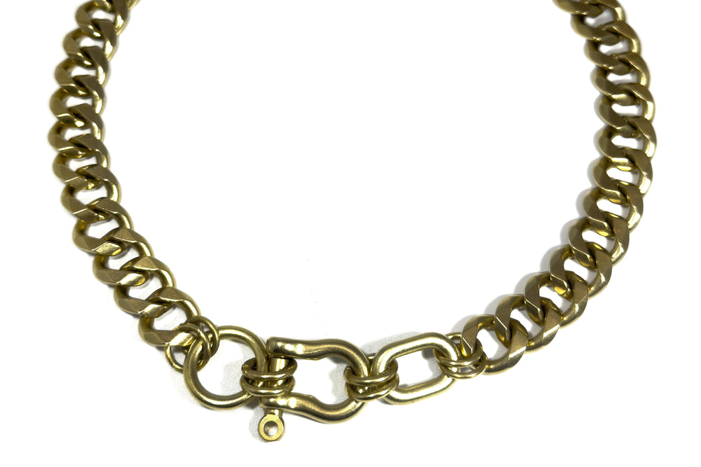 Rachel Nathan Shackle: Trio Necklace (17 inch)