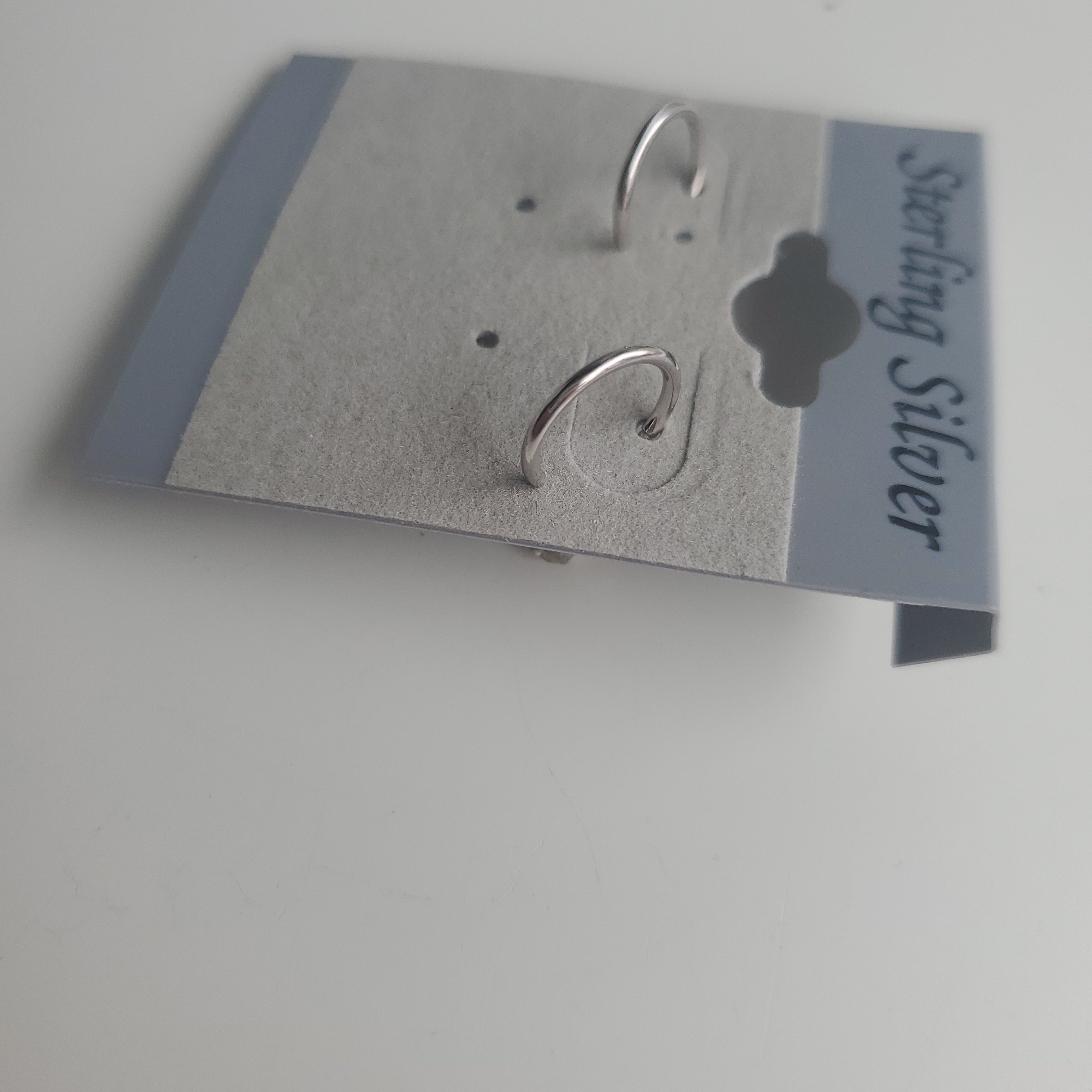 Sterling Silver Thin Small Hoop