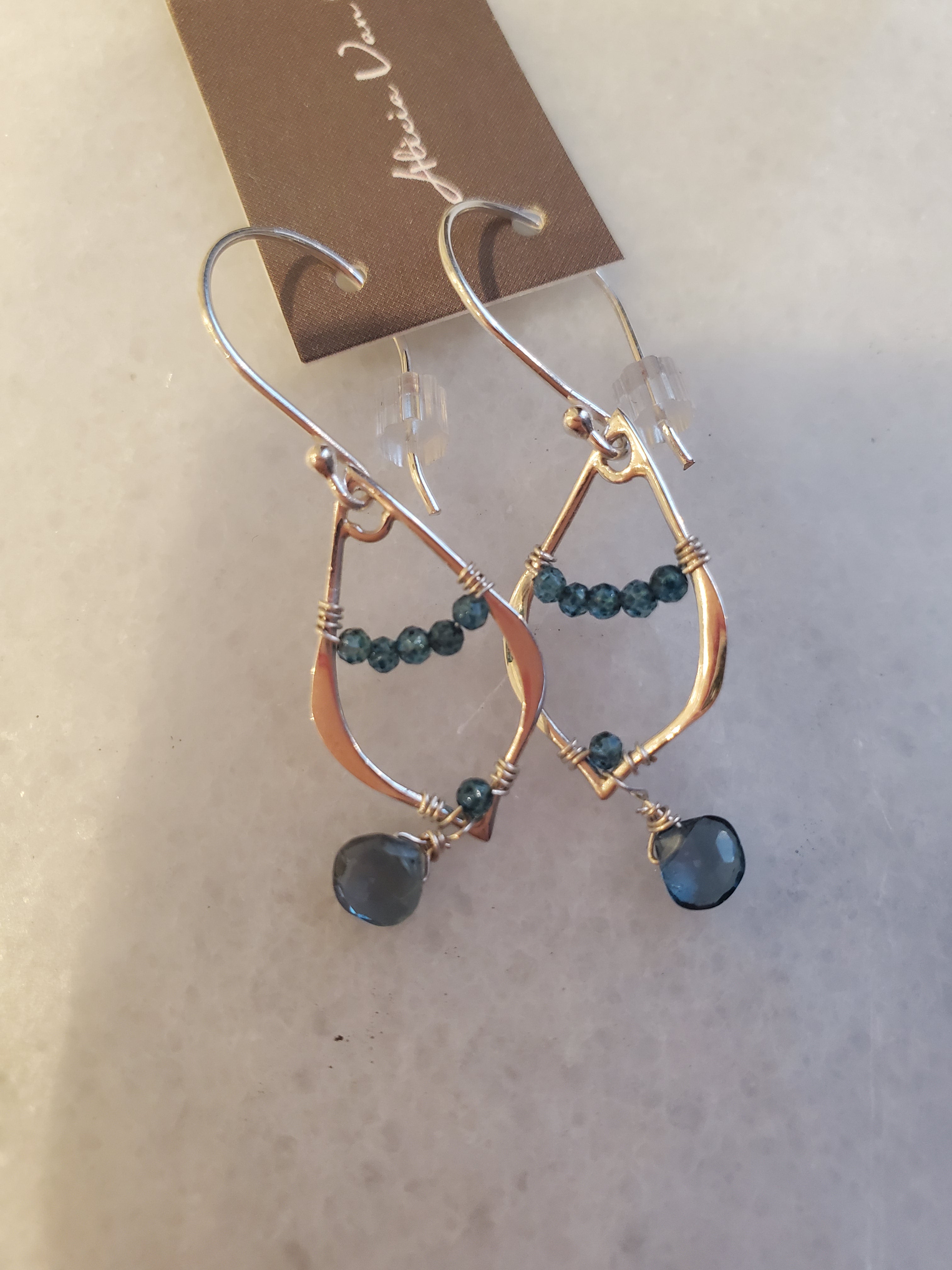 Alicia Van Fleteren Blue topaz Earrings