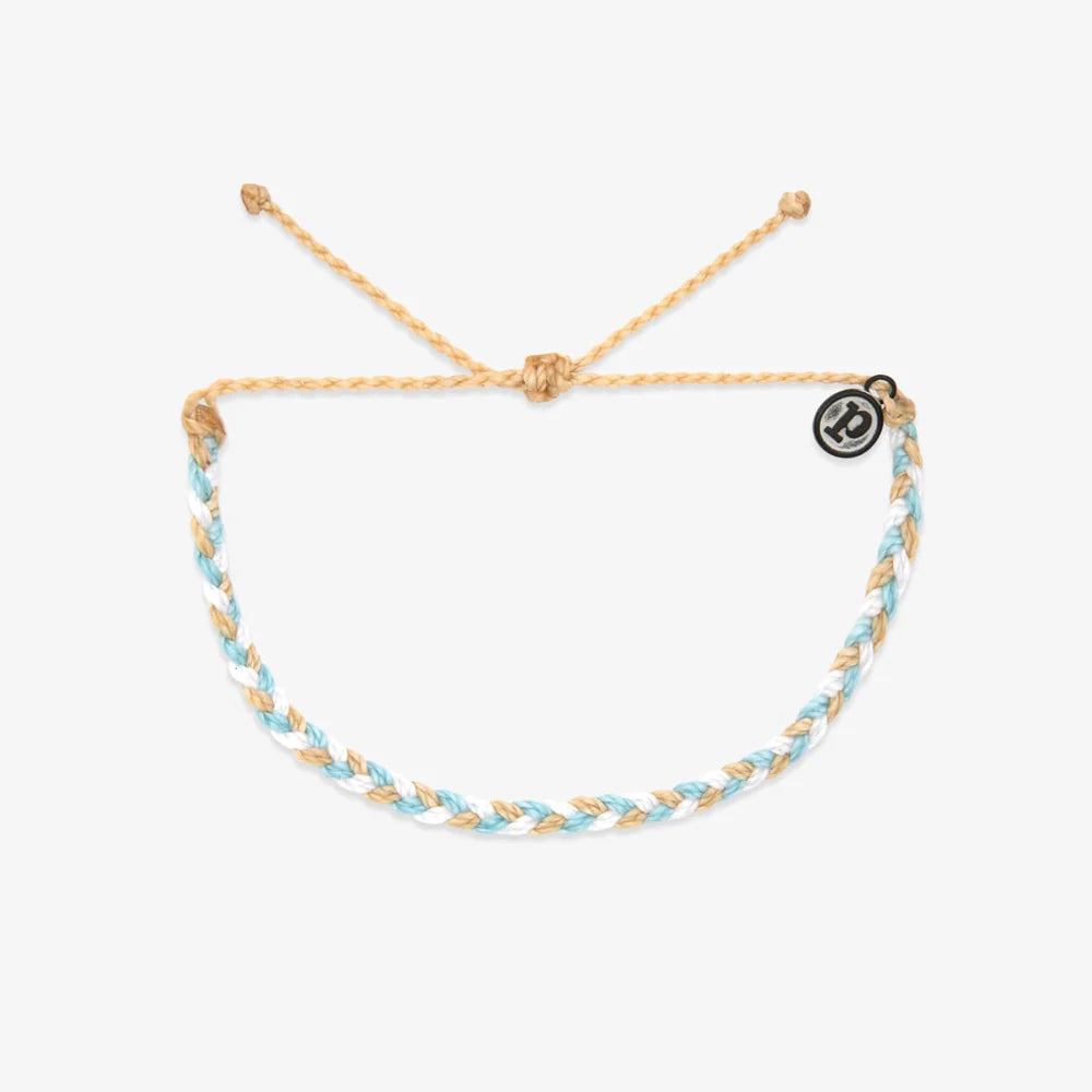Pura Vida Mini Braided Bracelet - Calm Shores