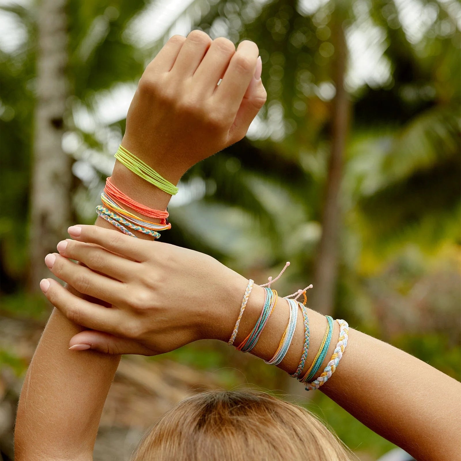 Pura Vida Mini Braided Bracelet - Spring Equinox